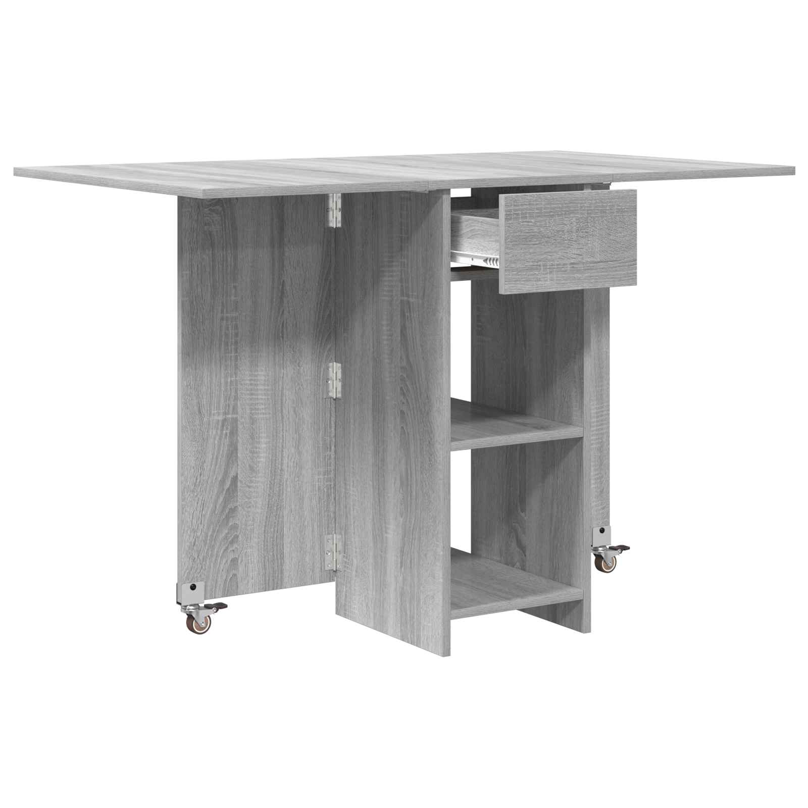 Table à dîner 115 x 70 x 75 cm Bois d'ingénierie Sonoma gris - XIOS