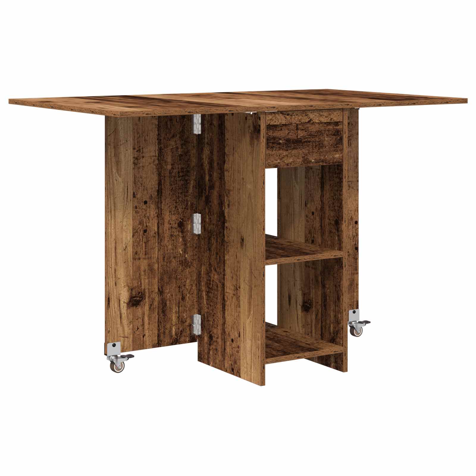 Table à dîner 115 x 70 x 75 cm Bois d'ingénierie Bois ancien - XIOS