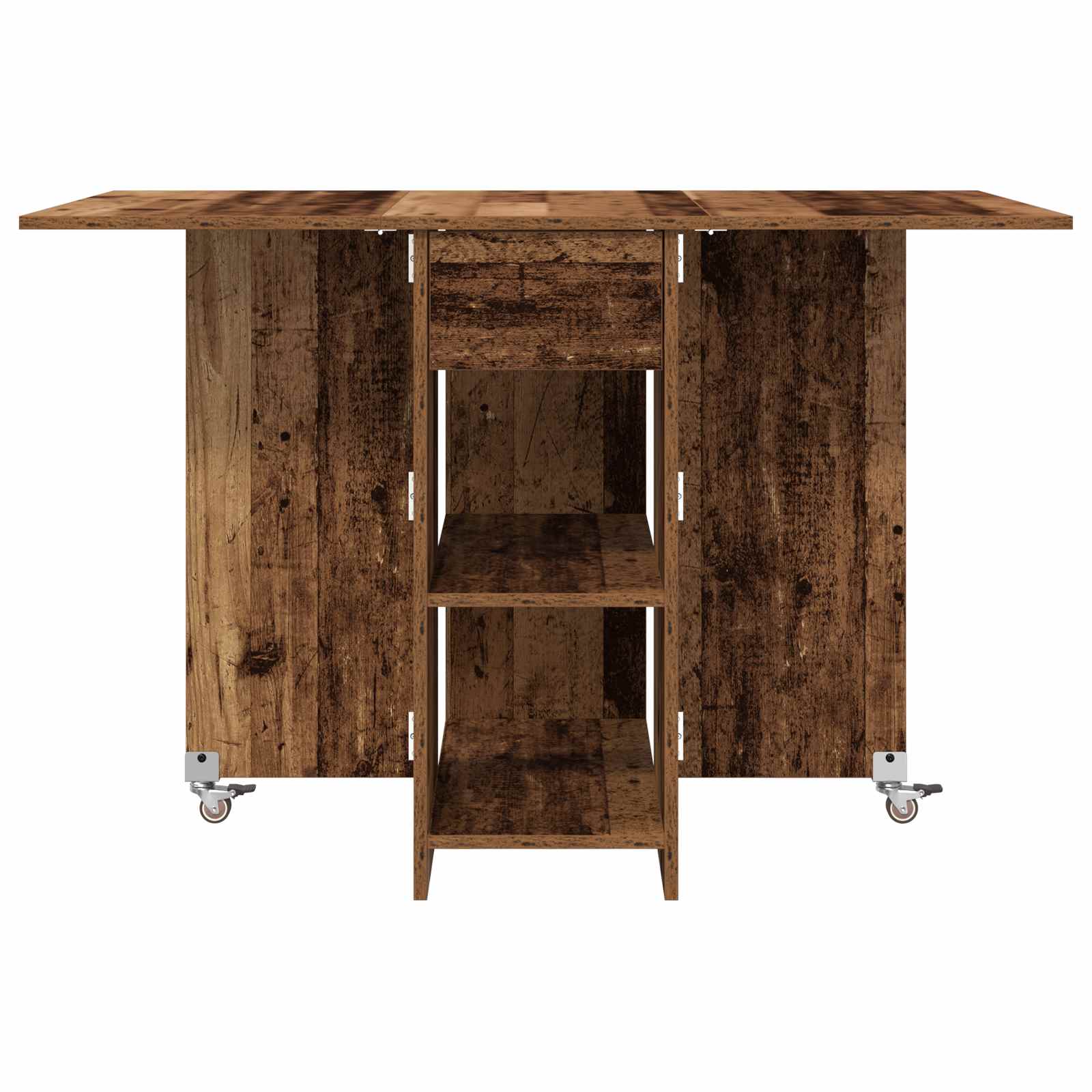 Table à dîner 115 x 70 x 75 cm Bois d'ingénierie Bois ancien - XIOS