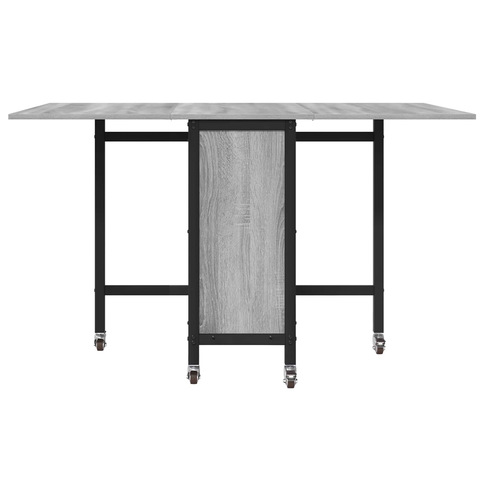 Table à manger pliante avec roulettes 130 x 80 x 76,5 cm - XIOS