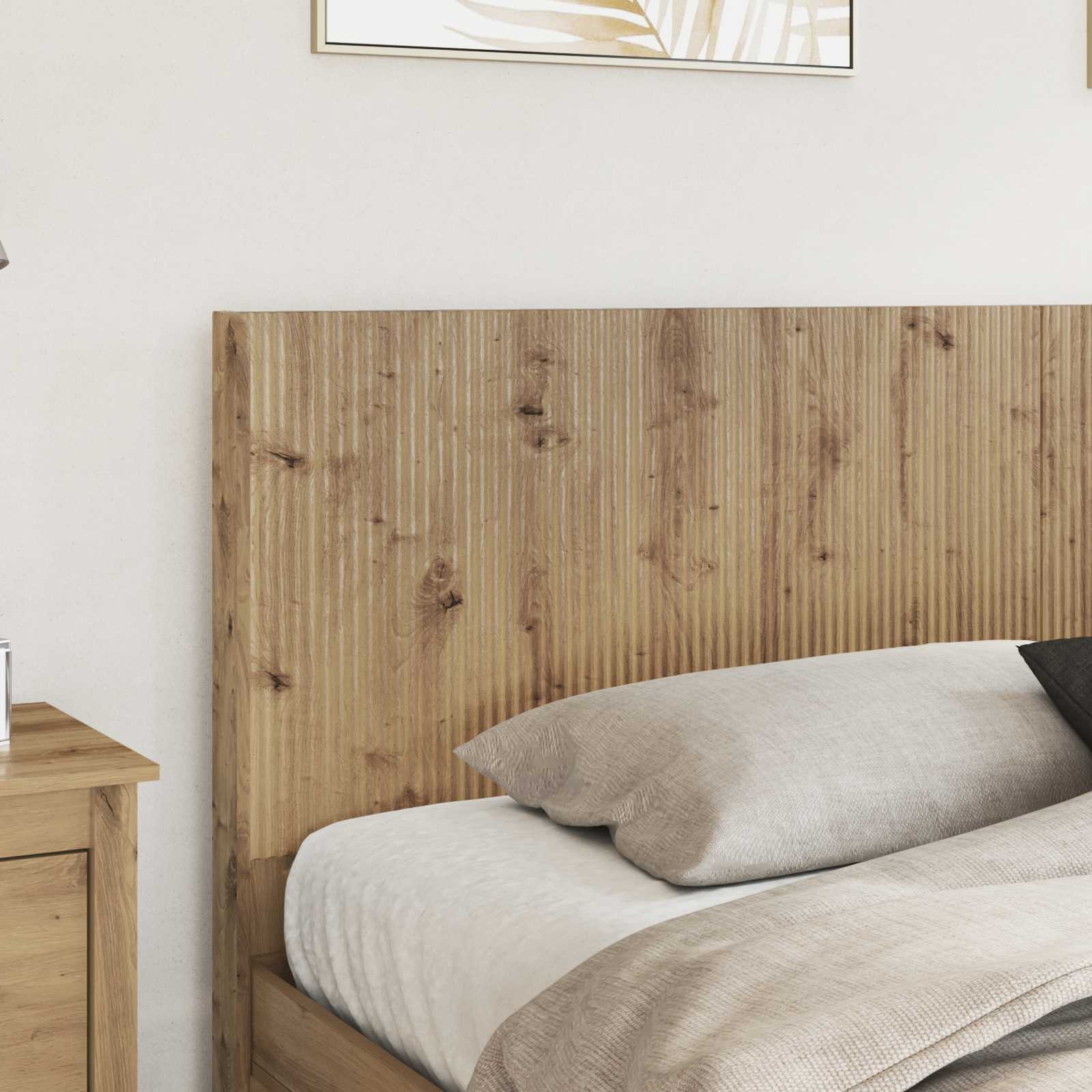 Tête de lit Chêne artisanal Bois d'ingénierie - XIOS