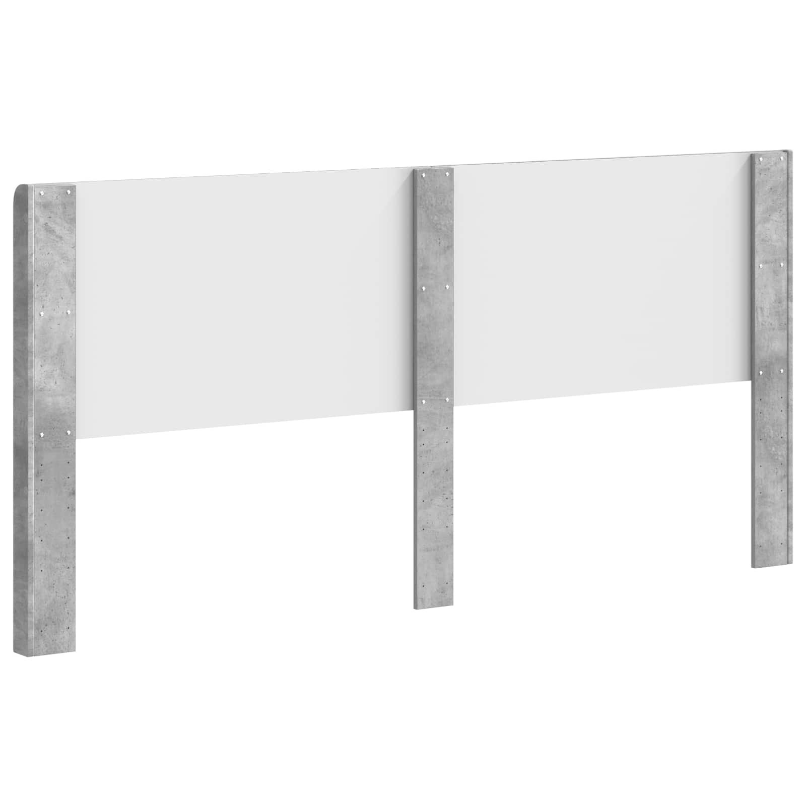 Tête de lit Gris béton Bois d'ingénierie - XIOS