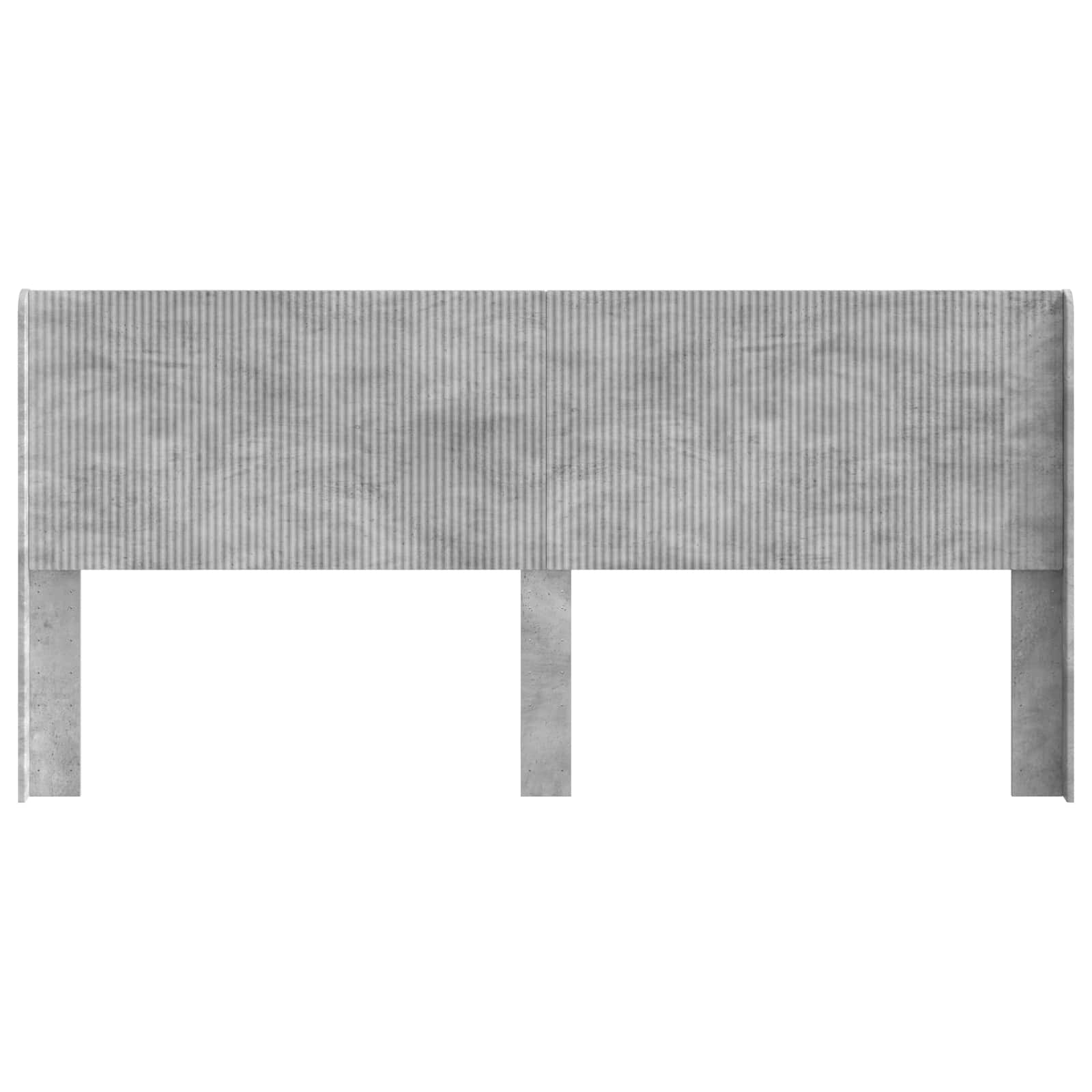 Tête de lit Gris béton Bois d'ingénierie - XIOS