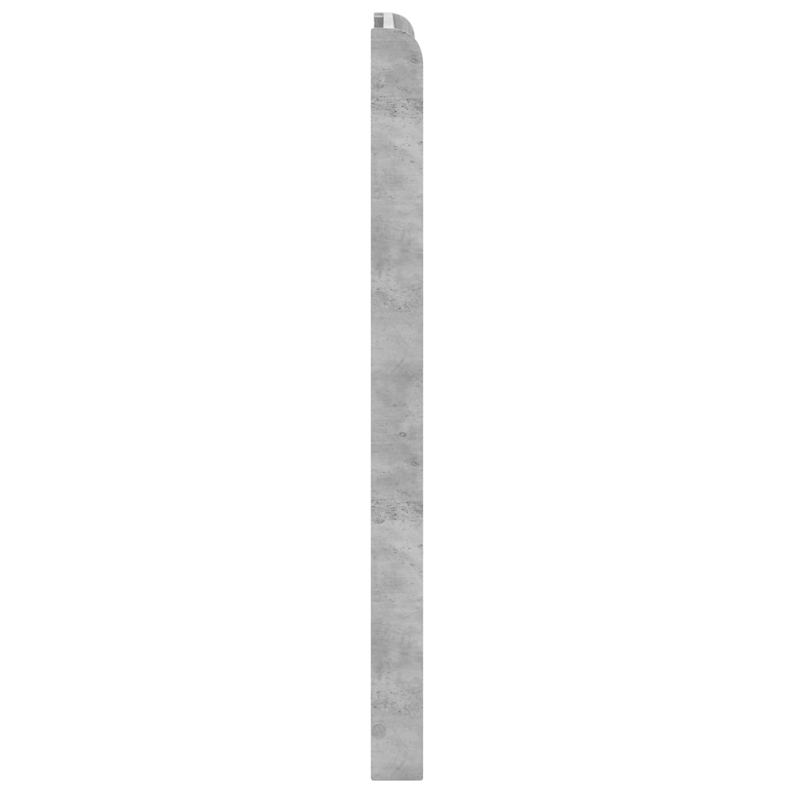 Tête de lit Gris béton Bois d'ingénierie - XIOS