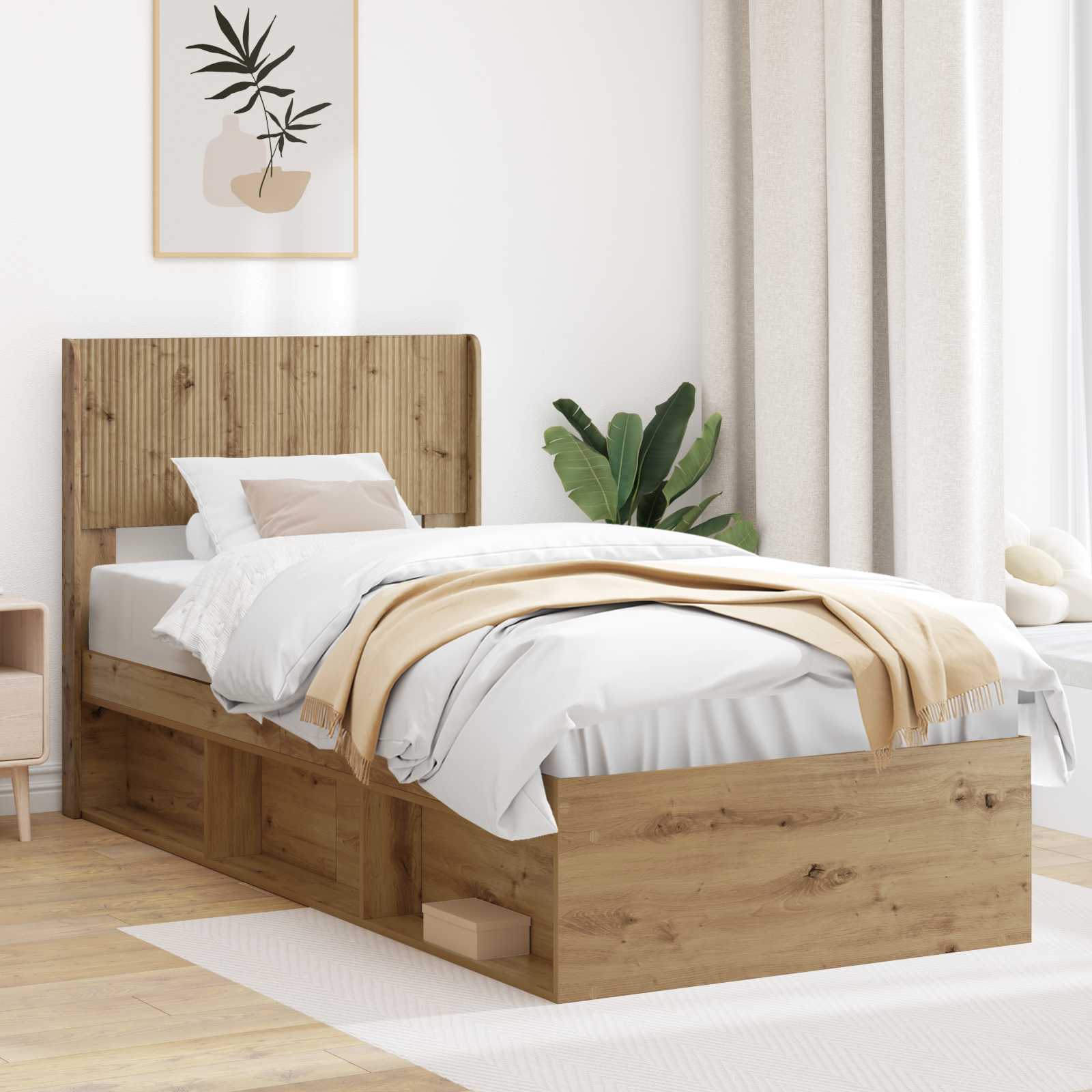 Tête de lit Chêne artisanal PB - XIOS