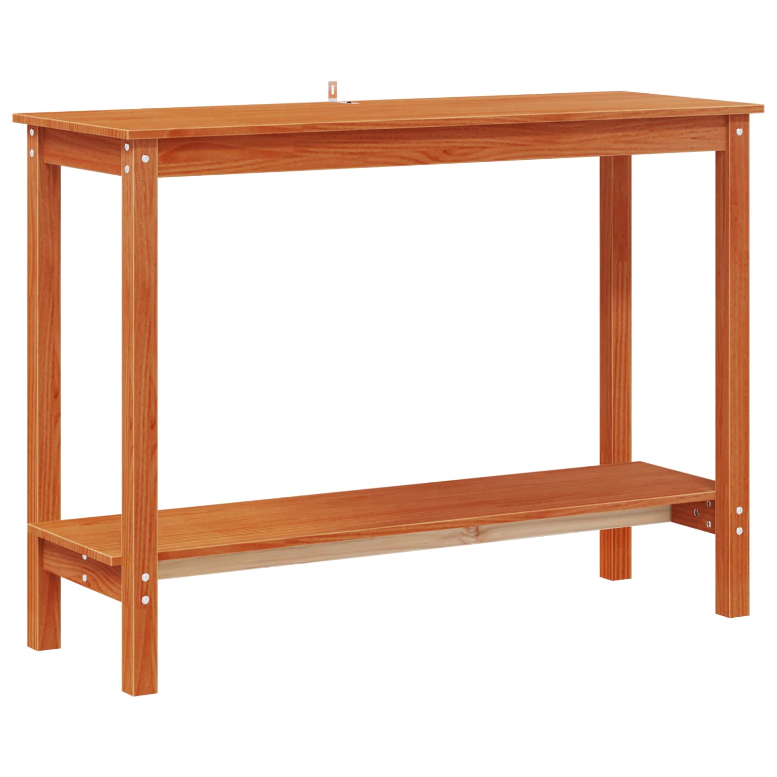 Table console Brun Ciré 110 x 40 x 80 cm Pin massif - XIOS