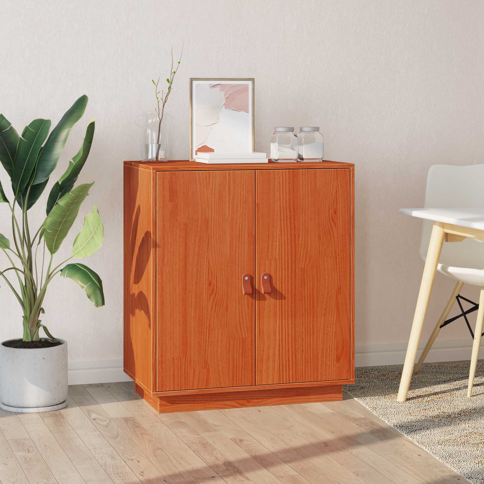 Buffet Brun Ciré 65,5 x 40 x 75 cm Pin massif - XIOS