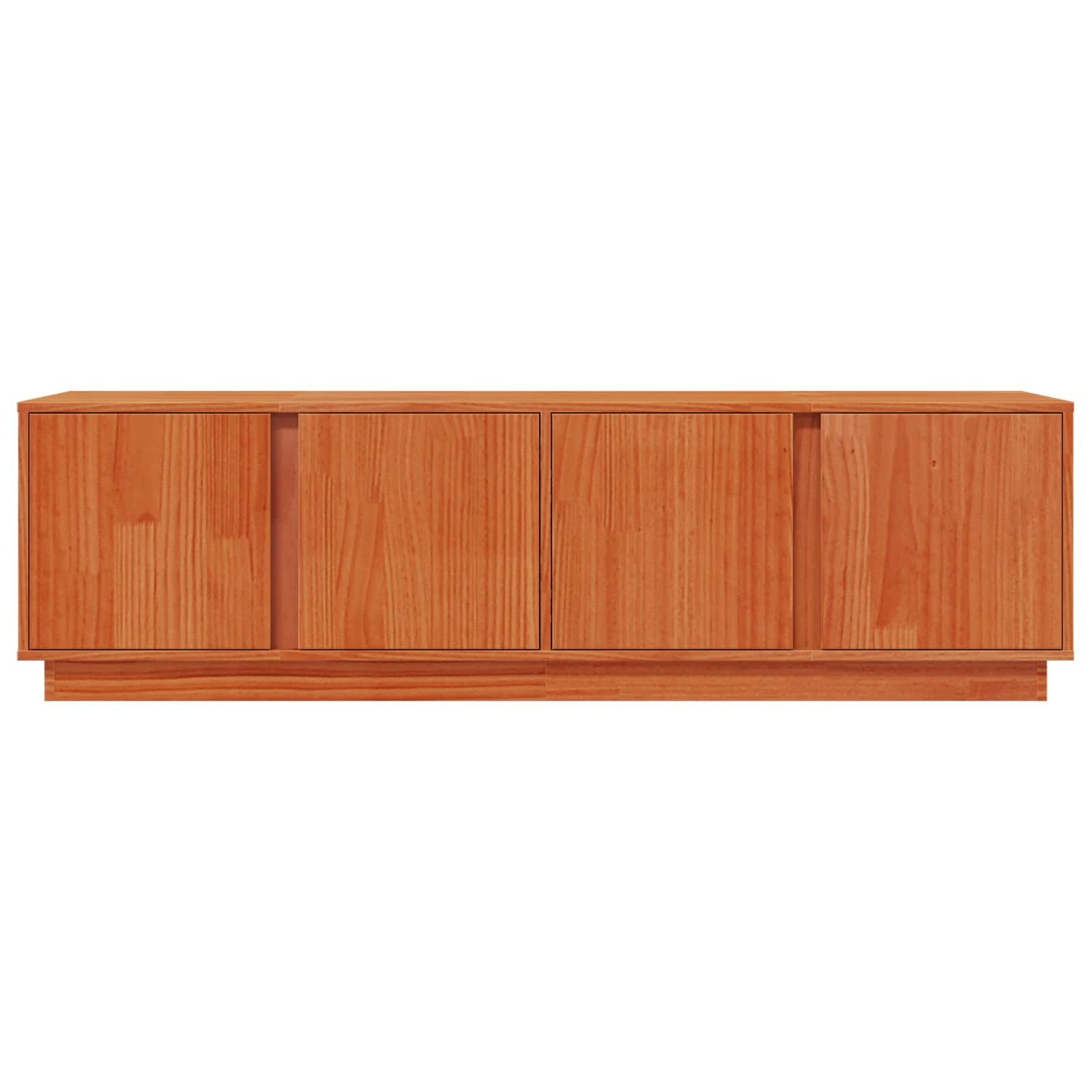 Meuble TV Brun Ciré 140 x 40 x 40 cm Pin massif - XIOS