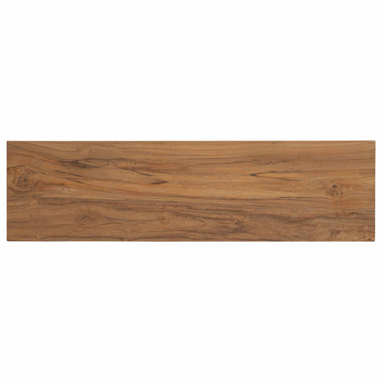Table console Naturel 110 x 30 x 80 cm Bois de teck massif - XIOS