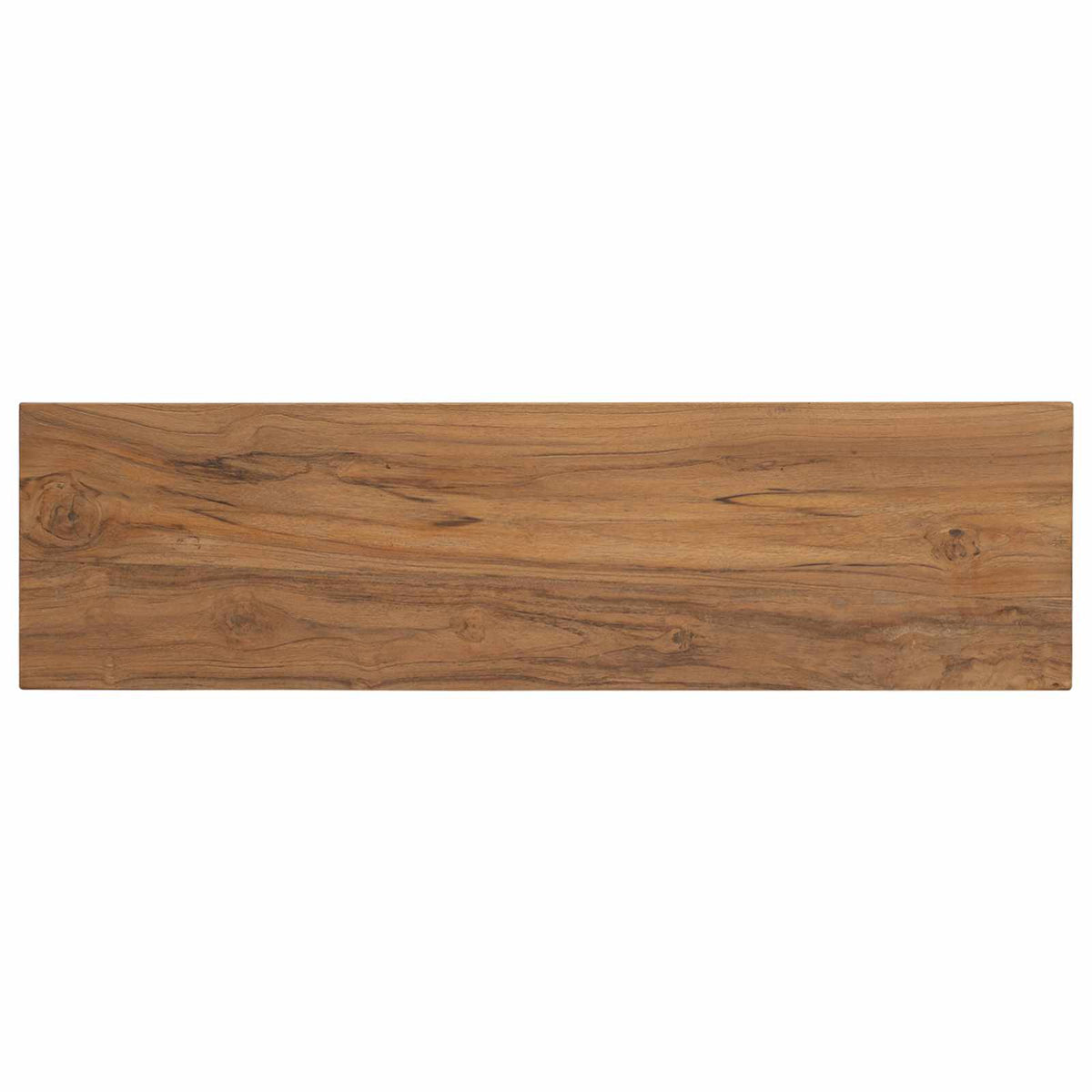 Table console Naturel 110 x 30 x 80 cm Bois de teck massif - XIOS
