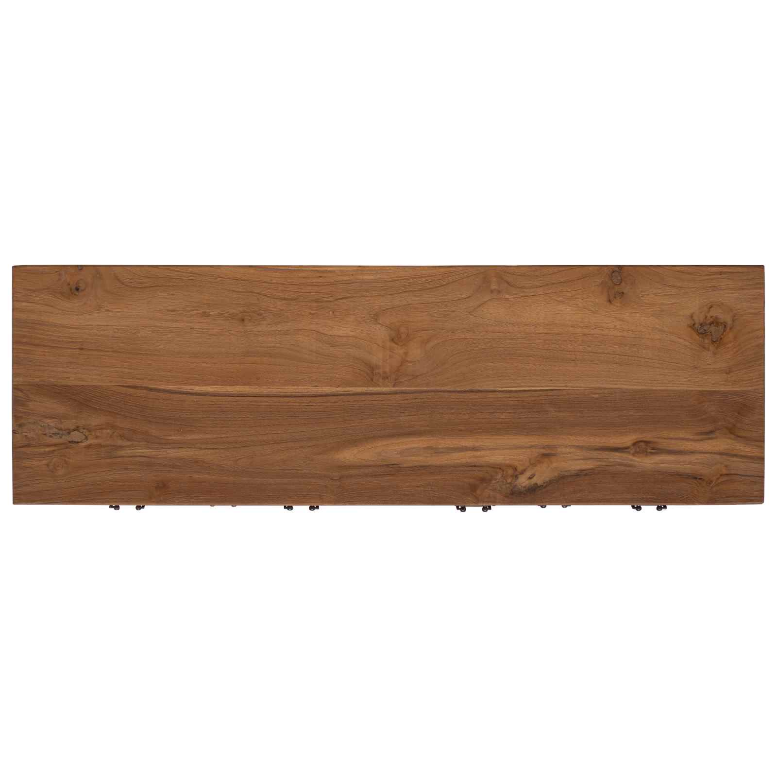 Buffet Naturel 110 x 35 x 75,5 cm Bois de teck massif - XIOS