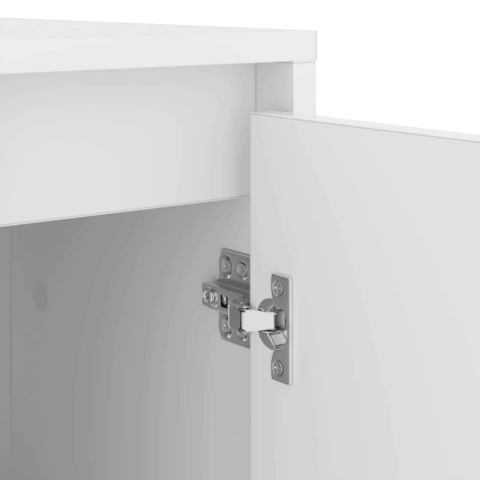 Armoire pour machine à laver avec porte Blanc 87 x 60 x 89 cm