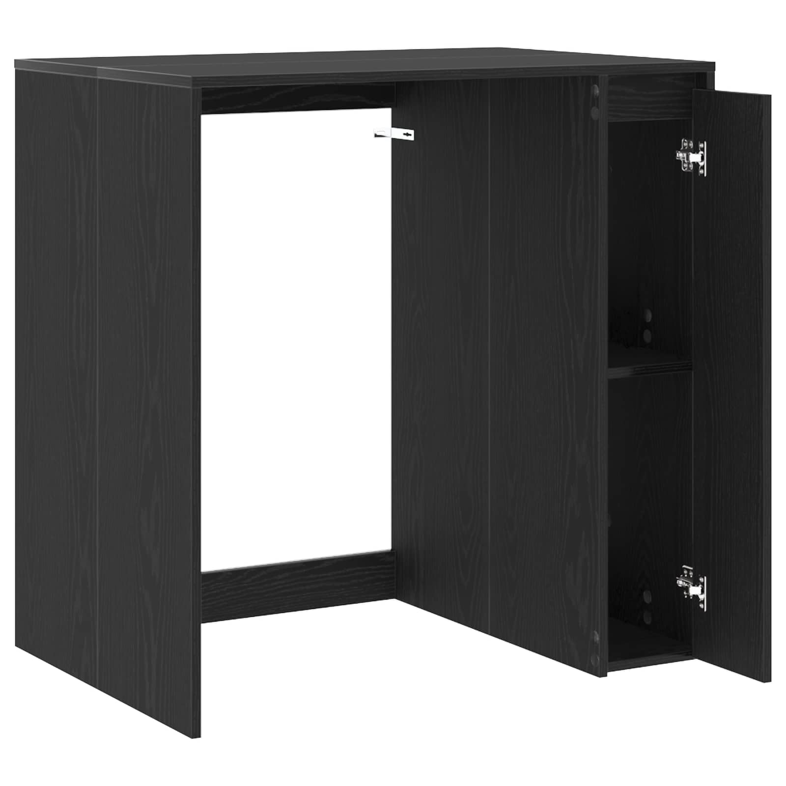 Armoire pour machine à laver Chêne noir 87 x 60 x 89 cm