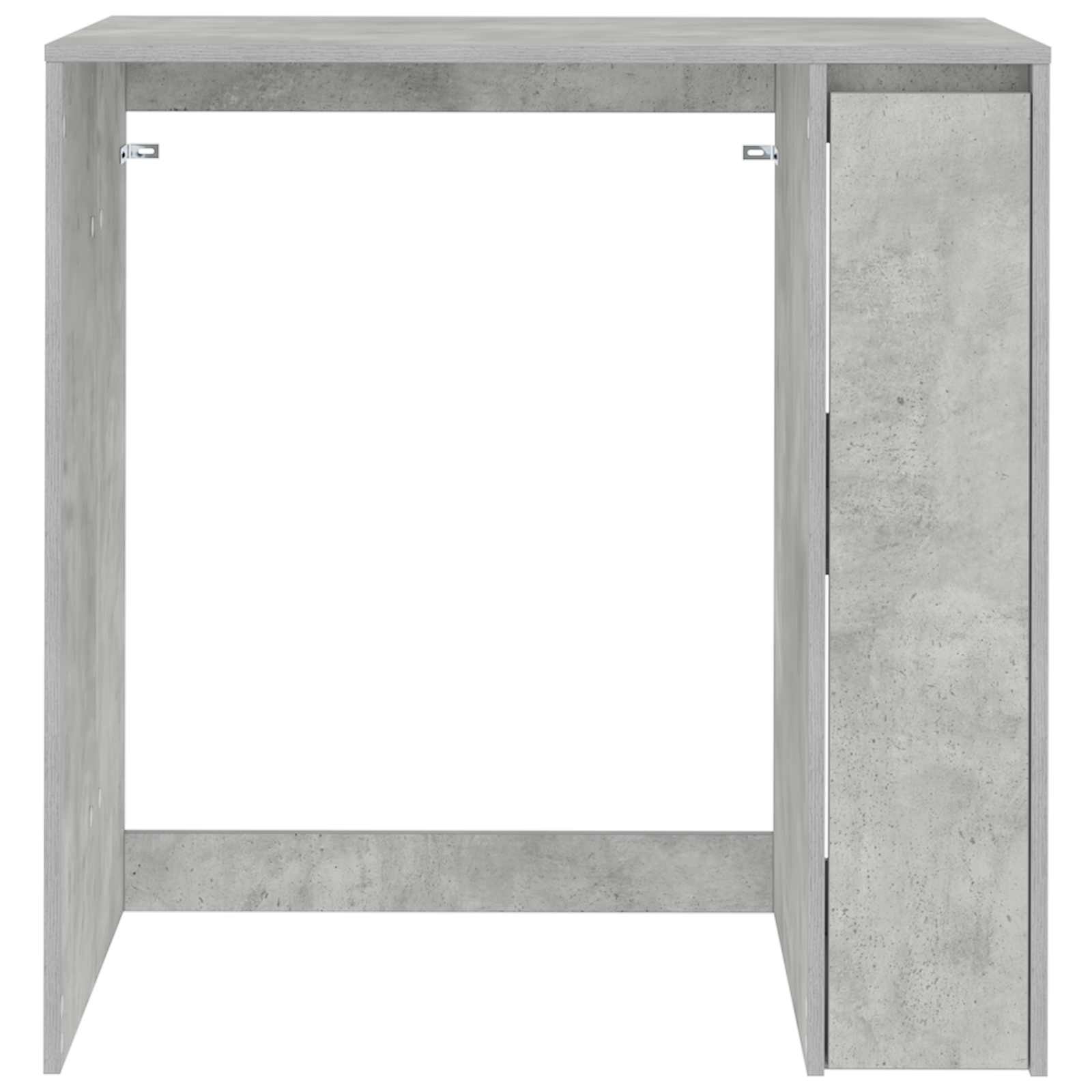 Armoire pour machine à laver avec porte Béton 87 x 60 x 89 cm