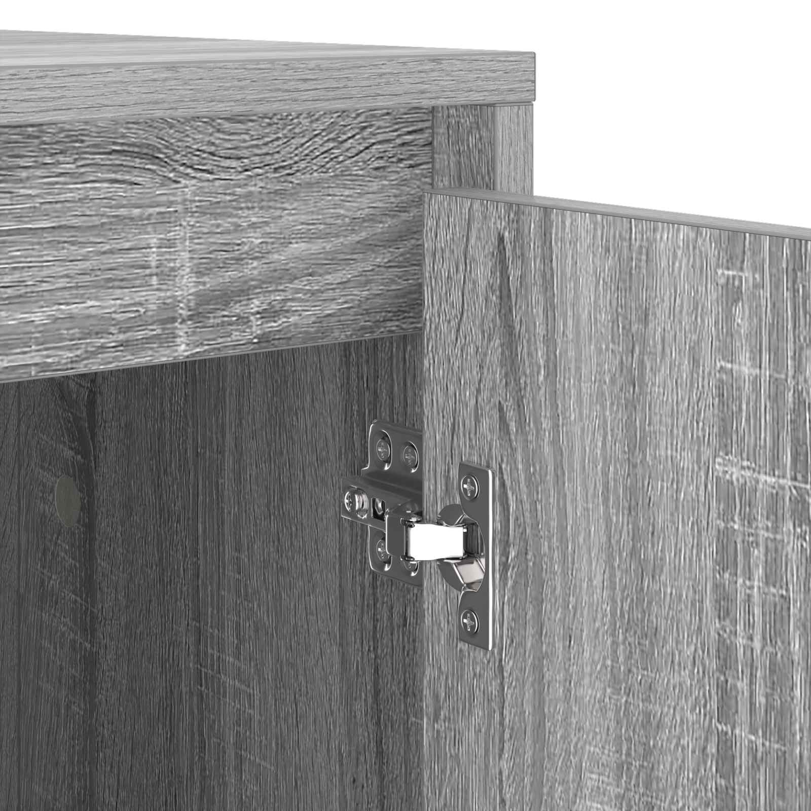 Armoire pour machine à laver Gris Sonoma 87 x 60 x 89 cm - XIOS