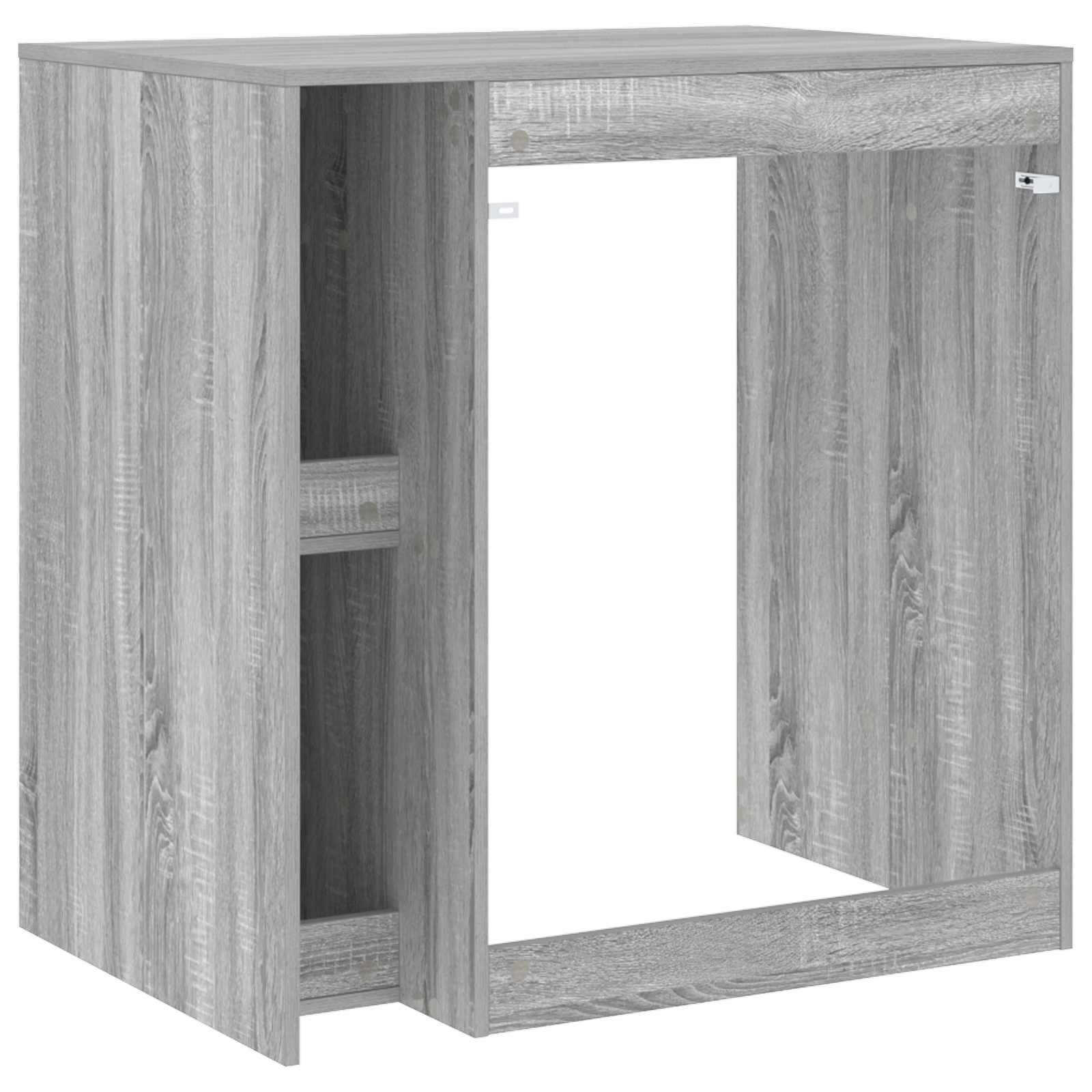 Armoire pour machine à laver Gris Sonoma 87 x 60 x 89 cm - XIOS