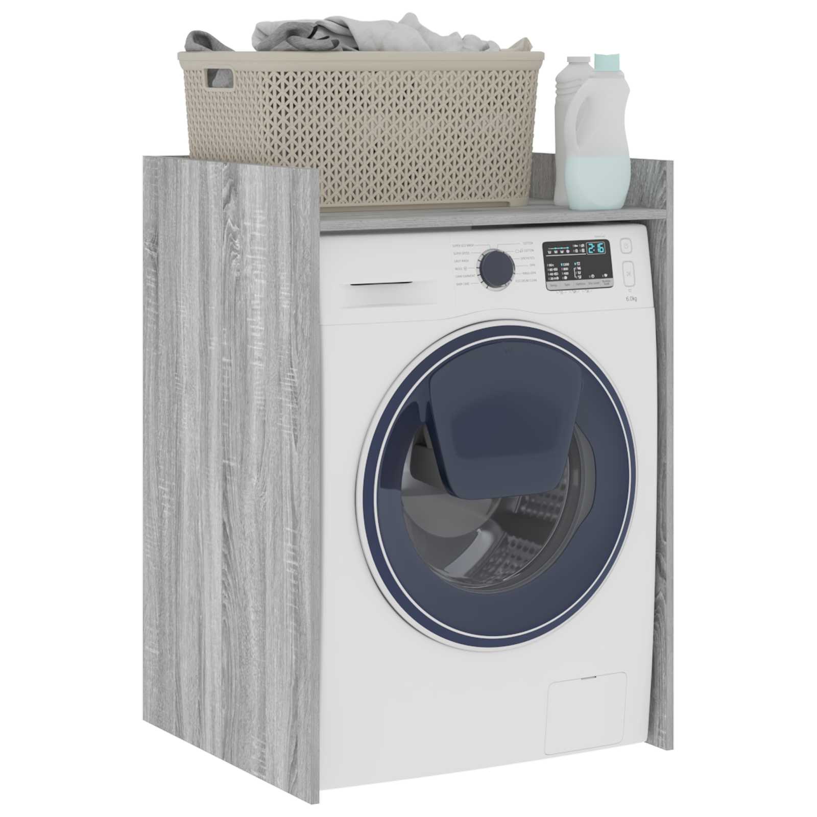 Armoire pour machine à laver Gris Sonoma 67,5 x 62 x 97 cm - XIOS