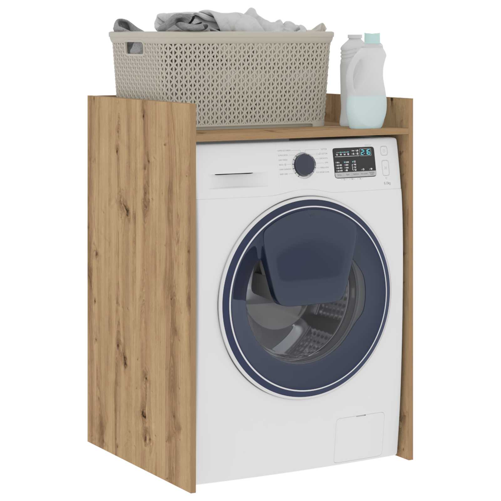 Armoire pour machine à laver Chêne artisan 67,5 x 62 x 97 cm - XIOS