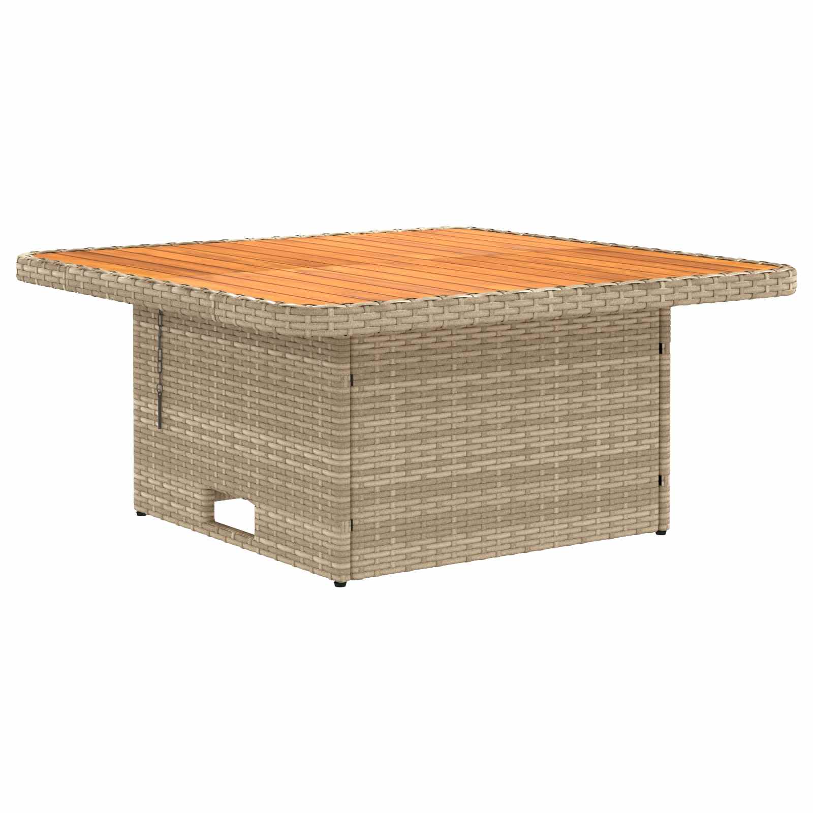 Ensembles de meubles 4 pcs Beige et Gris clair Rotin PE - XIOS