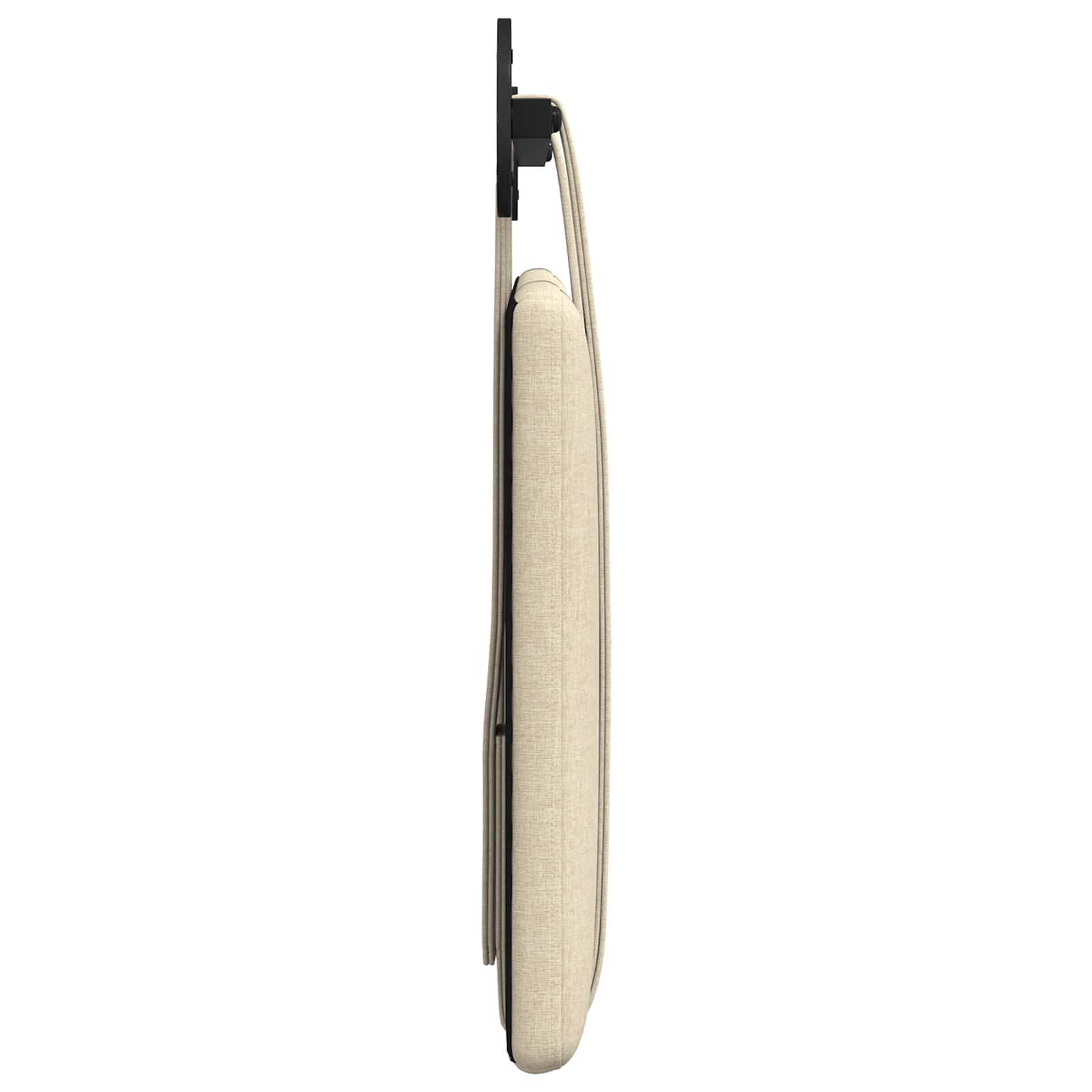 Tête de lit suspendue Crème Tissu - XIOS