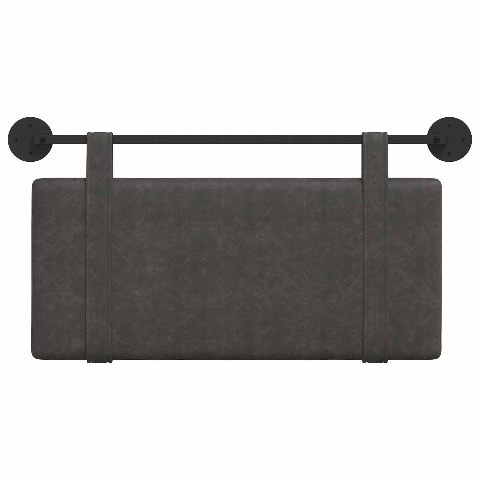 Tête de lit suspendue Uni Noir 90 x 55 x 5 cm PU antique - XIOS