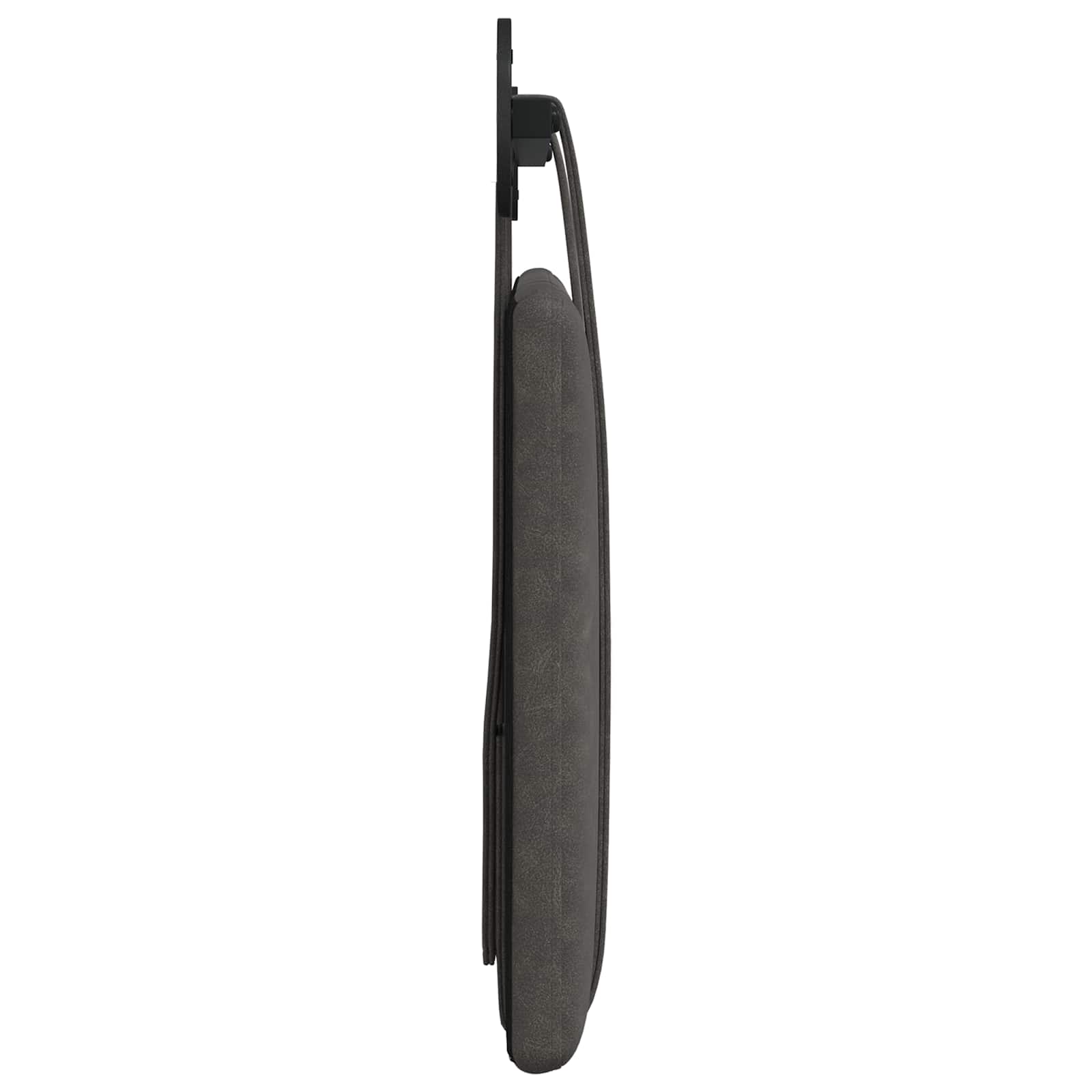 Tête de lit suspendue Uni Noir 90 x 55 x 5 cm PU antique - XIOS