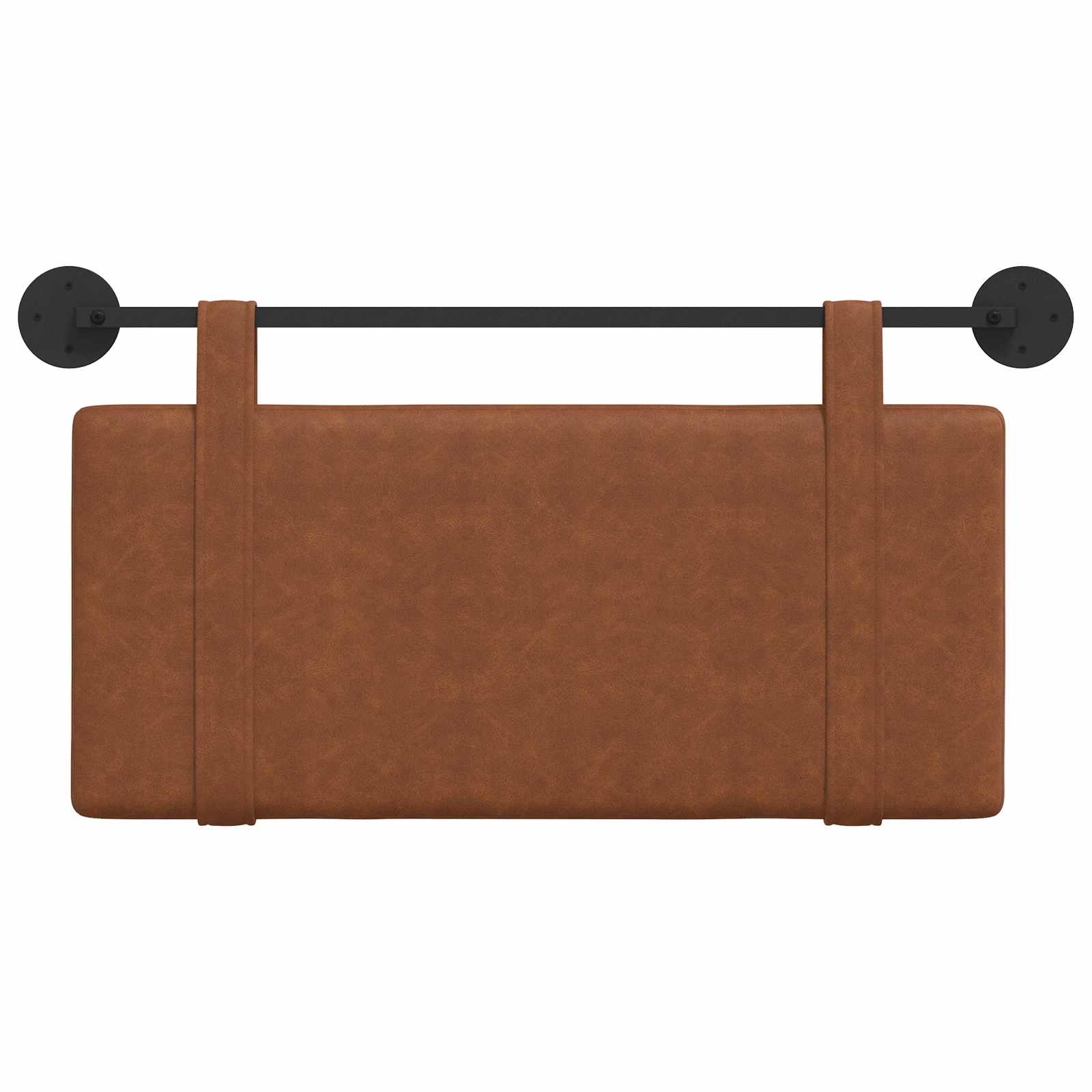 Tête de lit suspendue Uni Marron 90 x 55 x 5 cm PU antique - XIOS