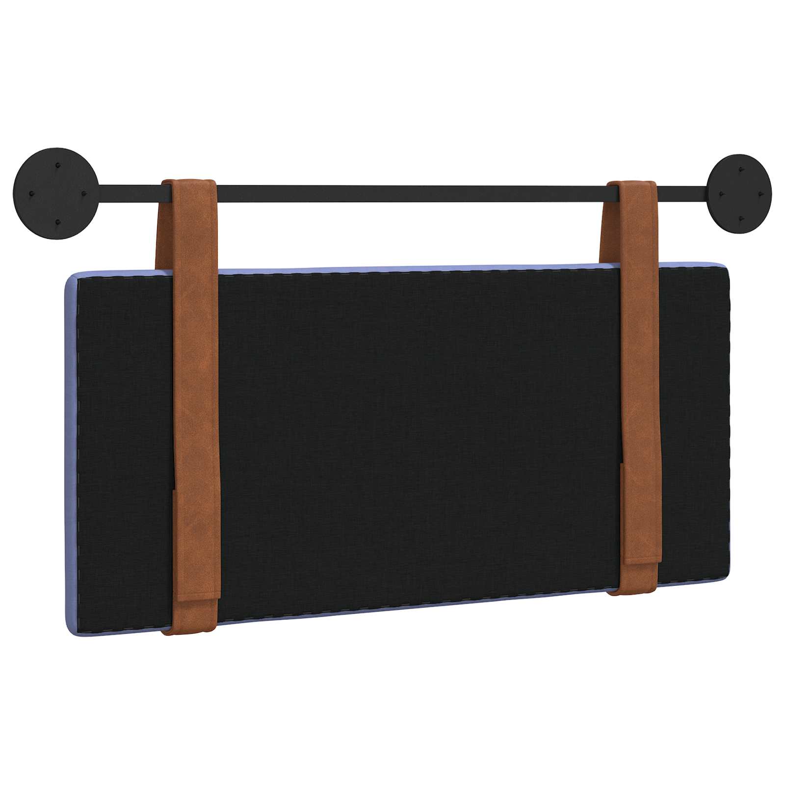 Tête de lit suspendue Bleu denim PU antique - XIOS