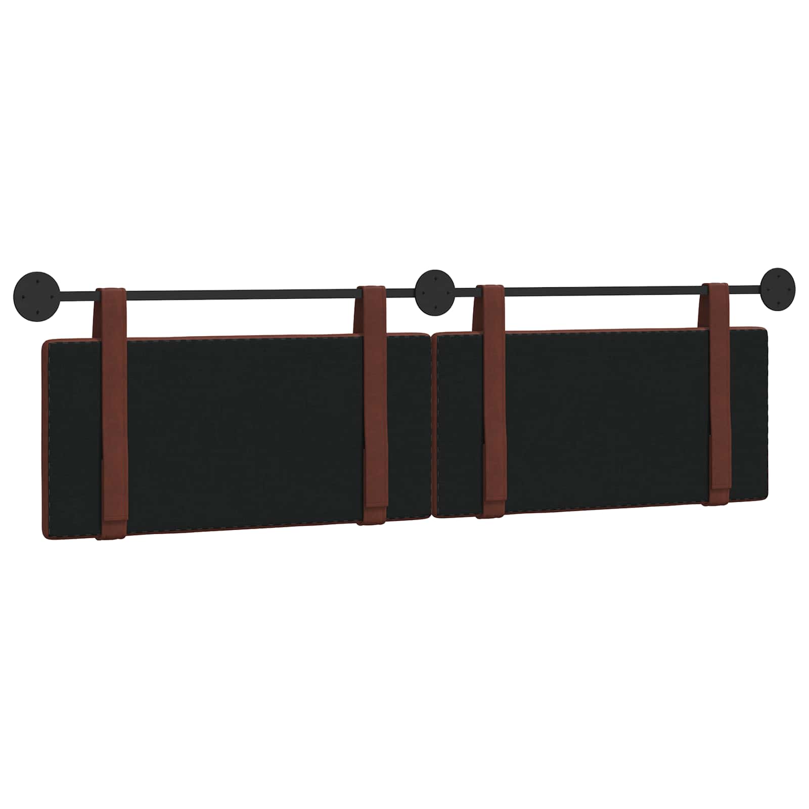 Tête de lit suspendue Brun Brillant 170 x 55 x 5 cm PU antique - XIOS