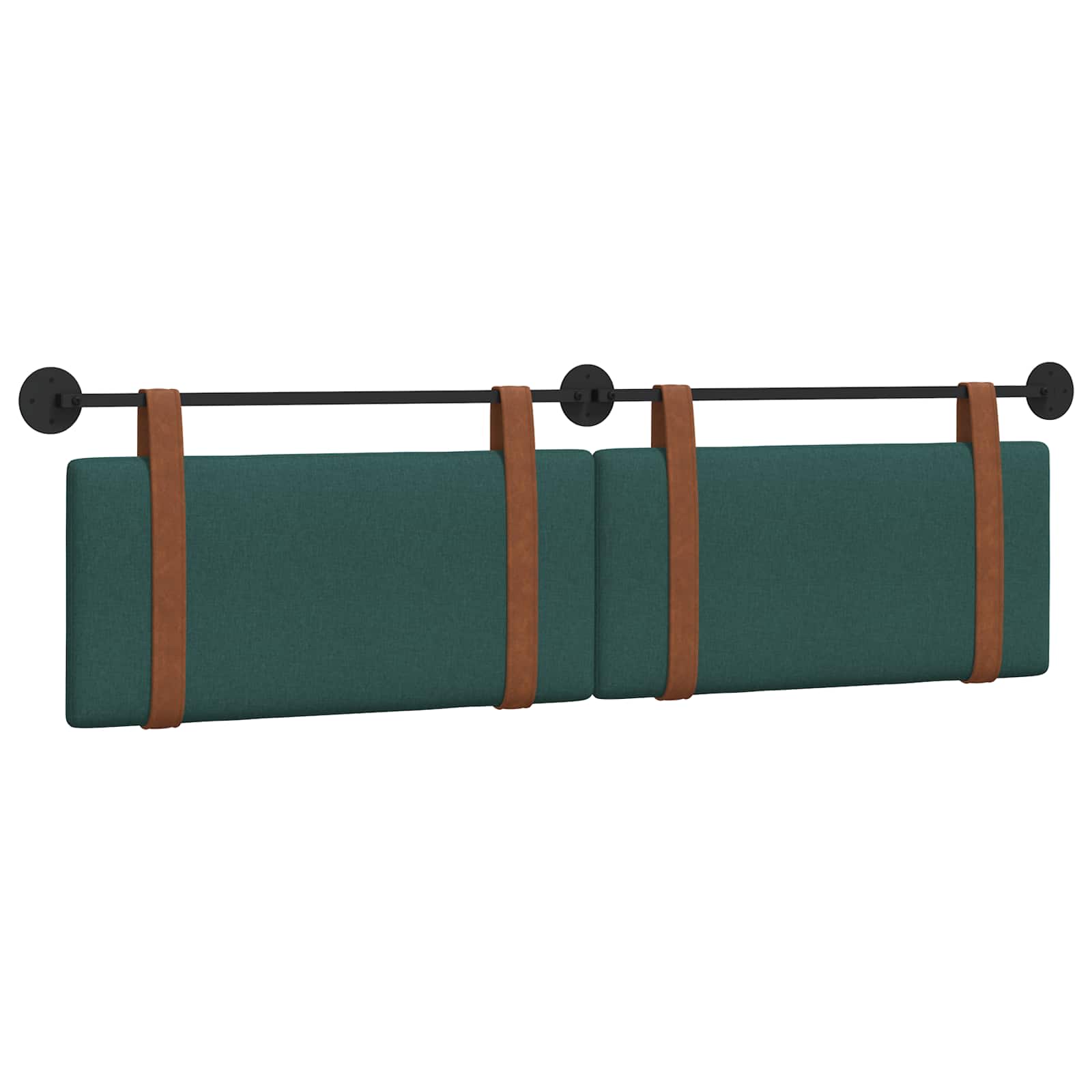 Tête de lit suspendue Vert foncé PU antique - XIOS