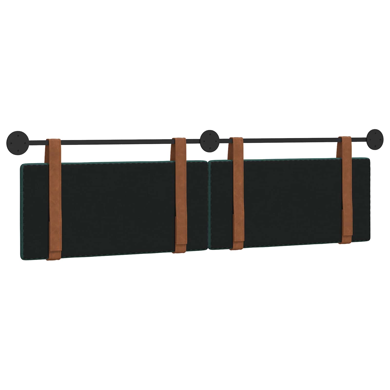 Tête de lit suspendue Vert foncé PU antique - XIOS