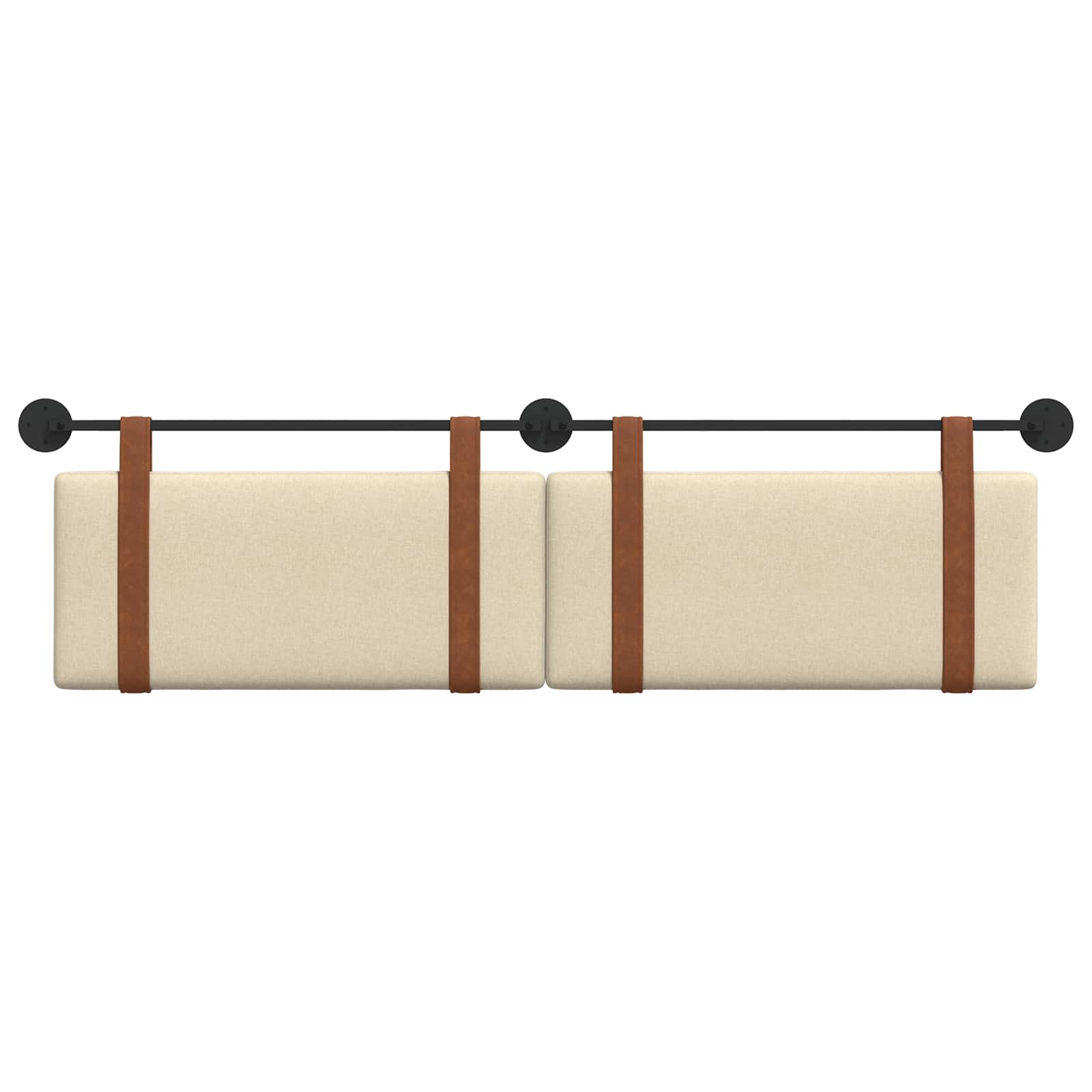 Tête de lit suspendue Crème PU antique - XIOS