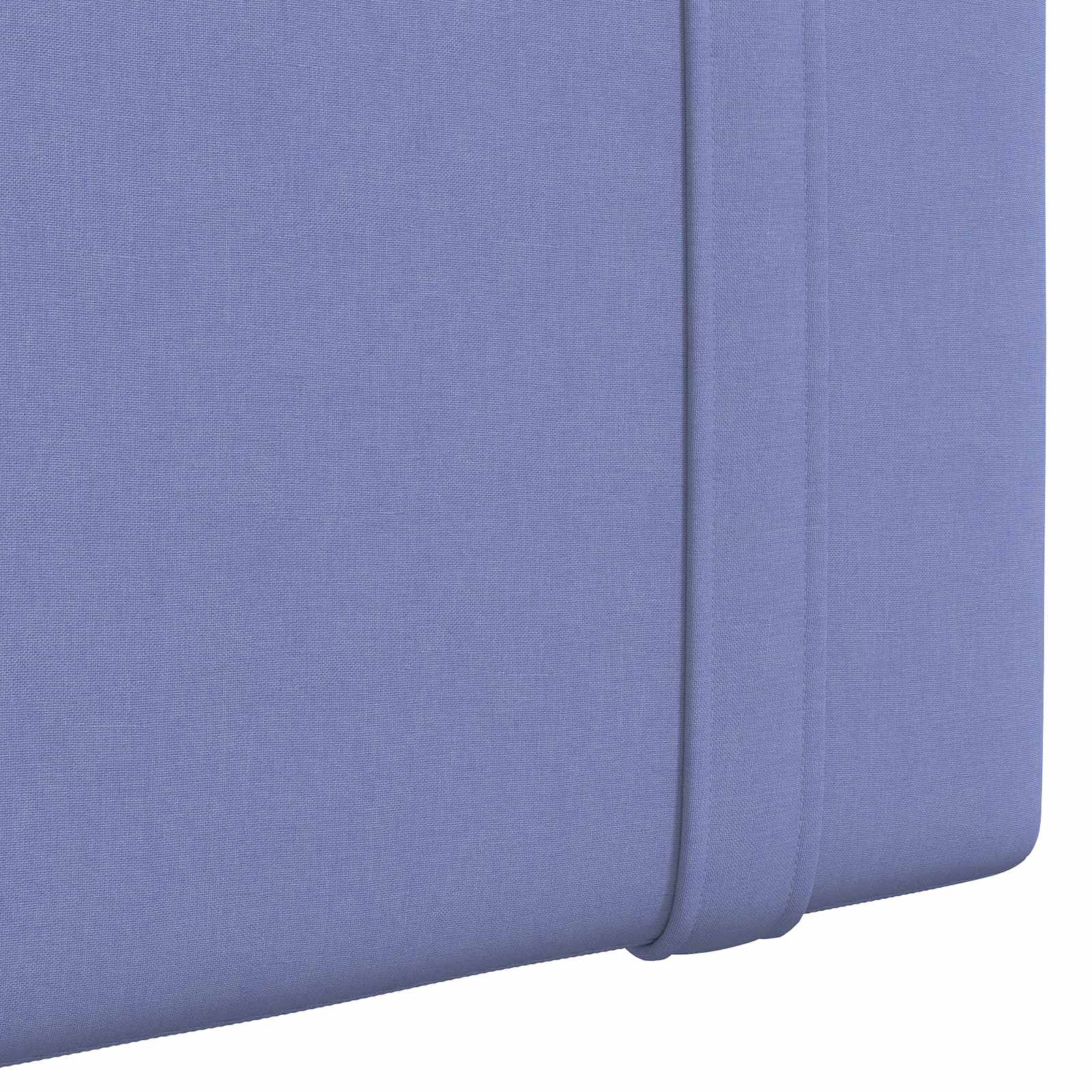 Tête de lit suspendue Uni Bleu denim 190 x 55 x 5 cm tissu - XIOS