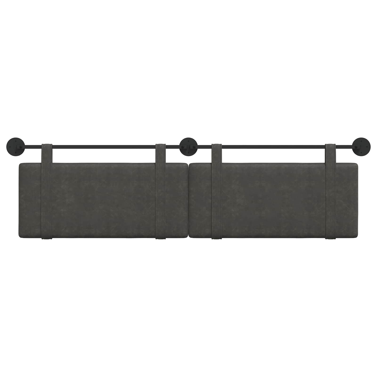 Tête de lit suspendue Noir PU antique - XIOS