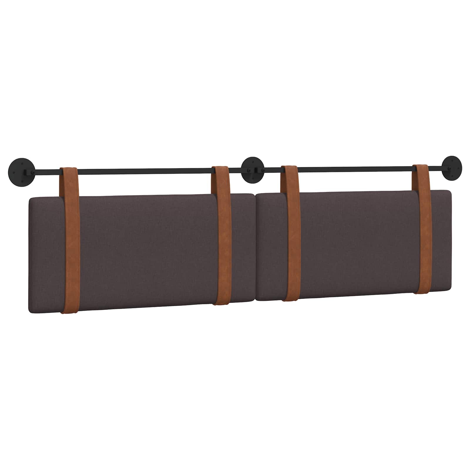 Tête de lit suspendue Marron foncé PU antique - XIOS