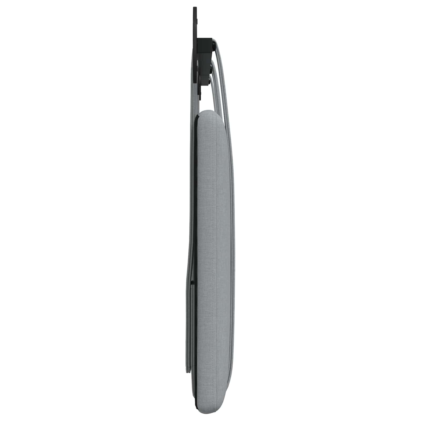 Tête de lit suspendue Gris clair Tissu - XIOS