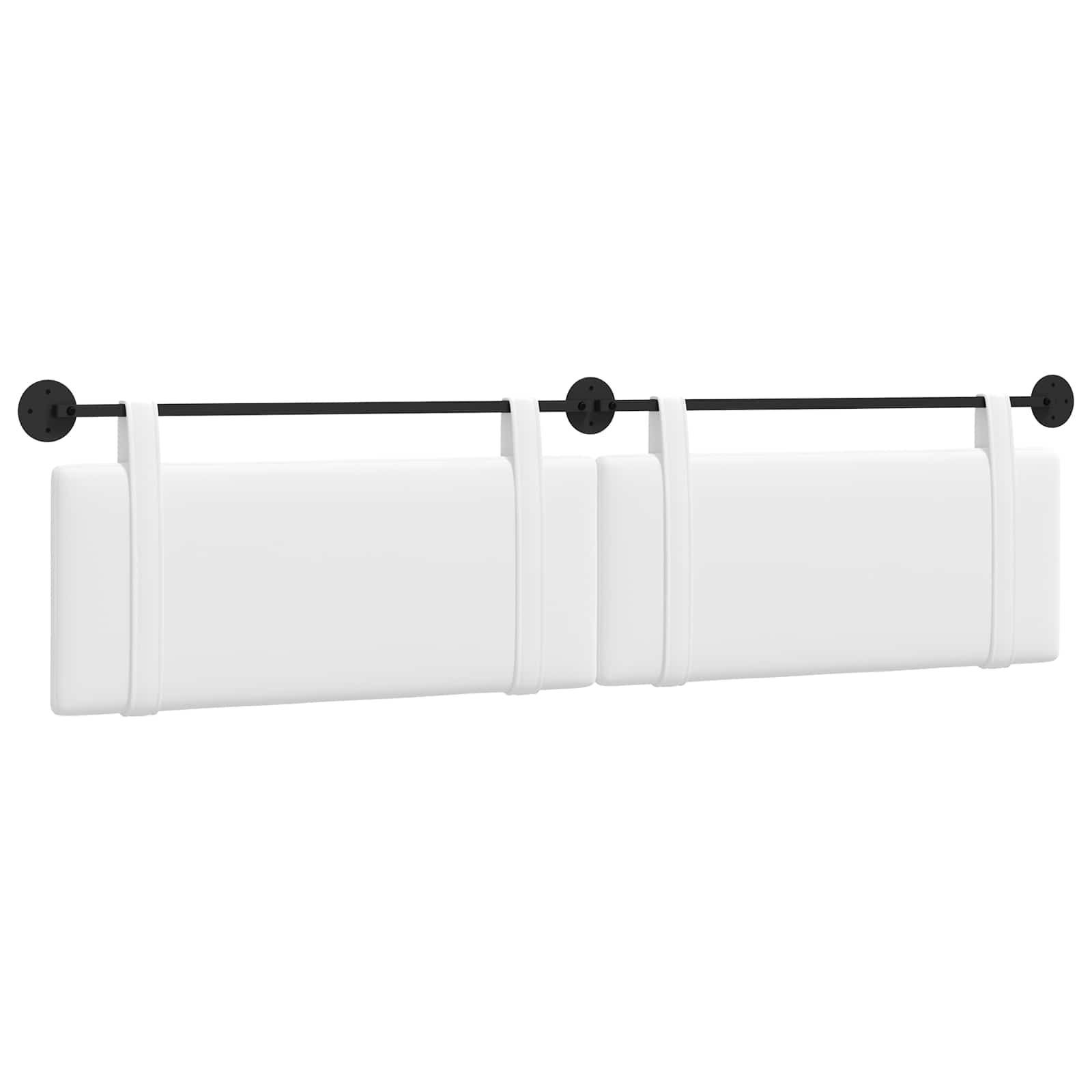 Tête de lit suspendue Blanc tissu - XIOS