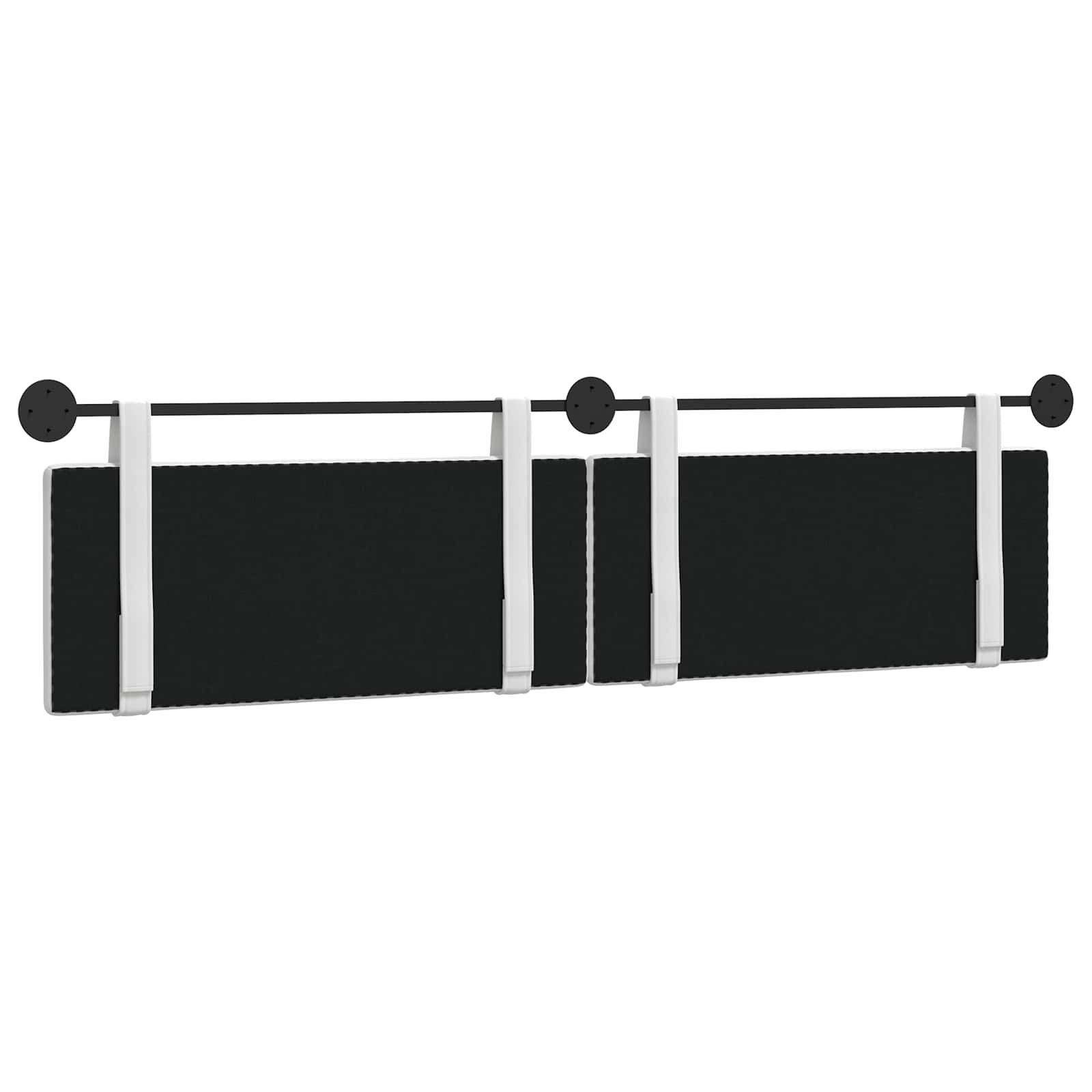 Tête de lit suspendue Blanc tissu - XIOS