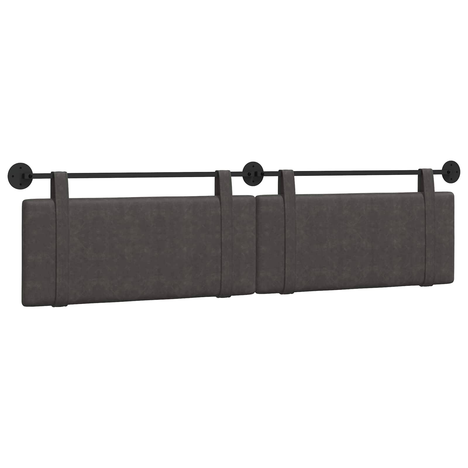 Tête de lit suspendue Noir PU antique - XIOS