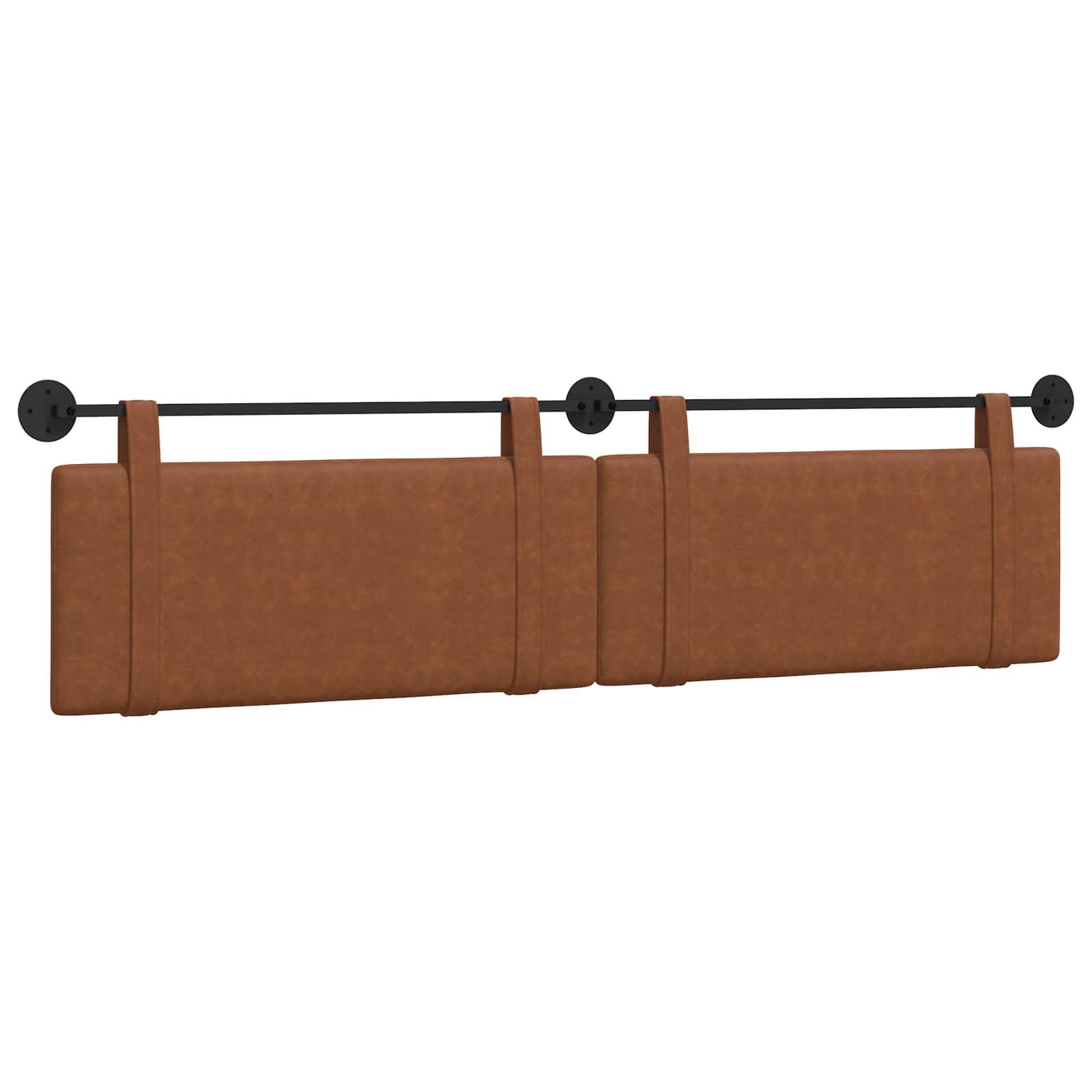 Tête de lit suspendue Uni Marron 210 x 55 x 5 cm PU antique - XIOS