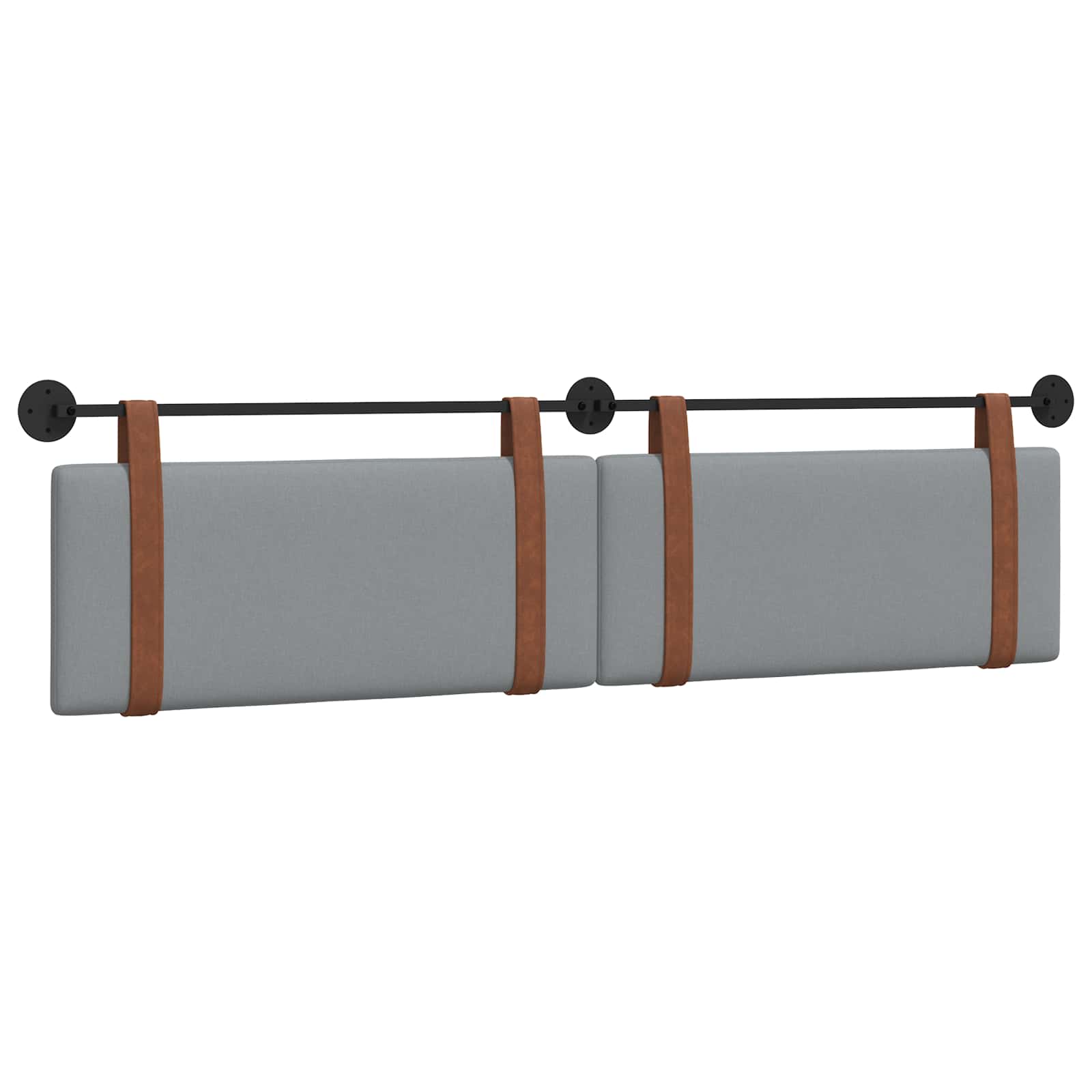 Tête de lit suspendue Gris clair PU antique - XIOS