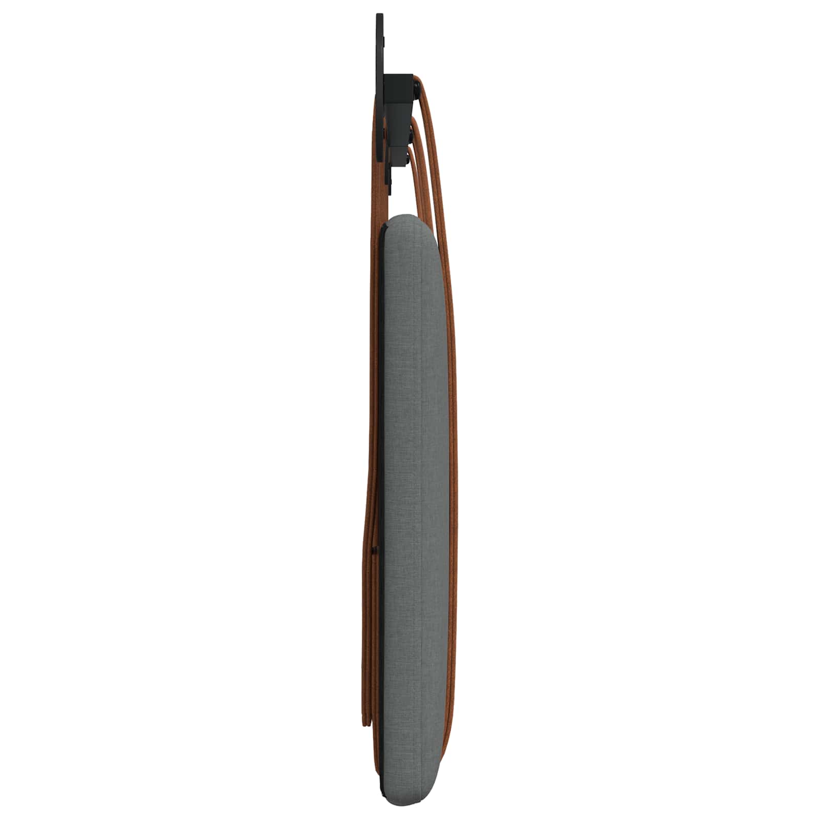 Tête de lit suspendue Gris foncé PU antique - XIOS