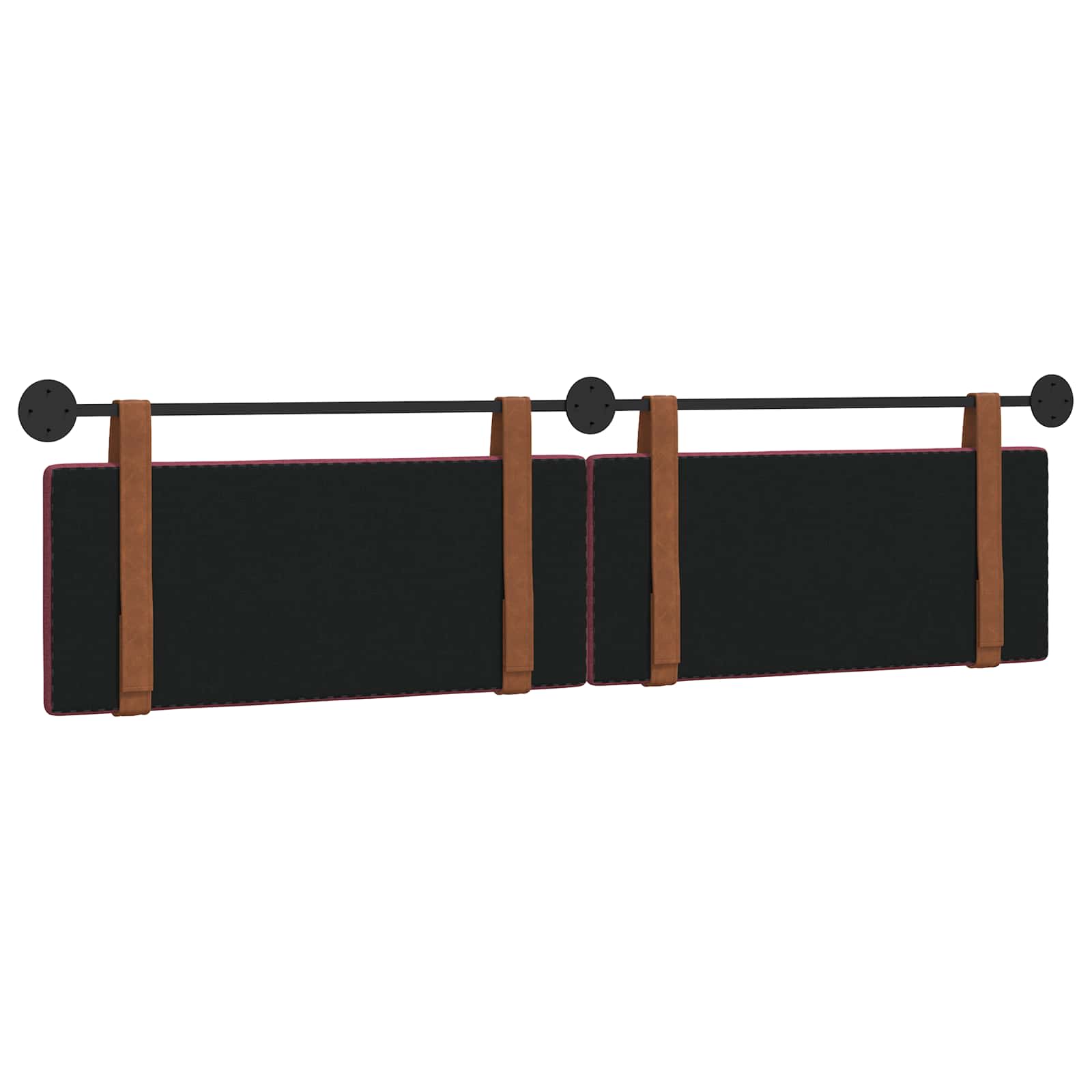 Tête de lit suspendue Bordeaux PU antique - XIOS