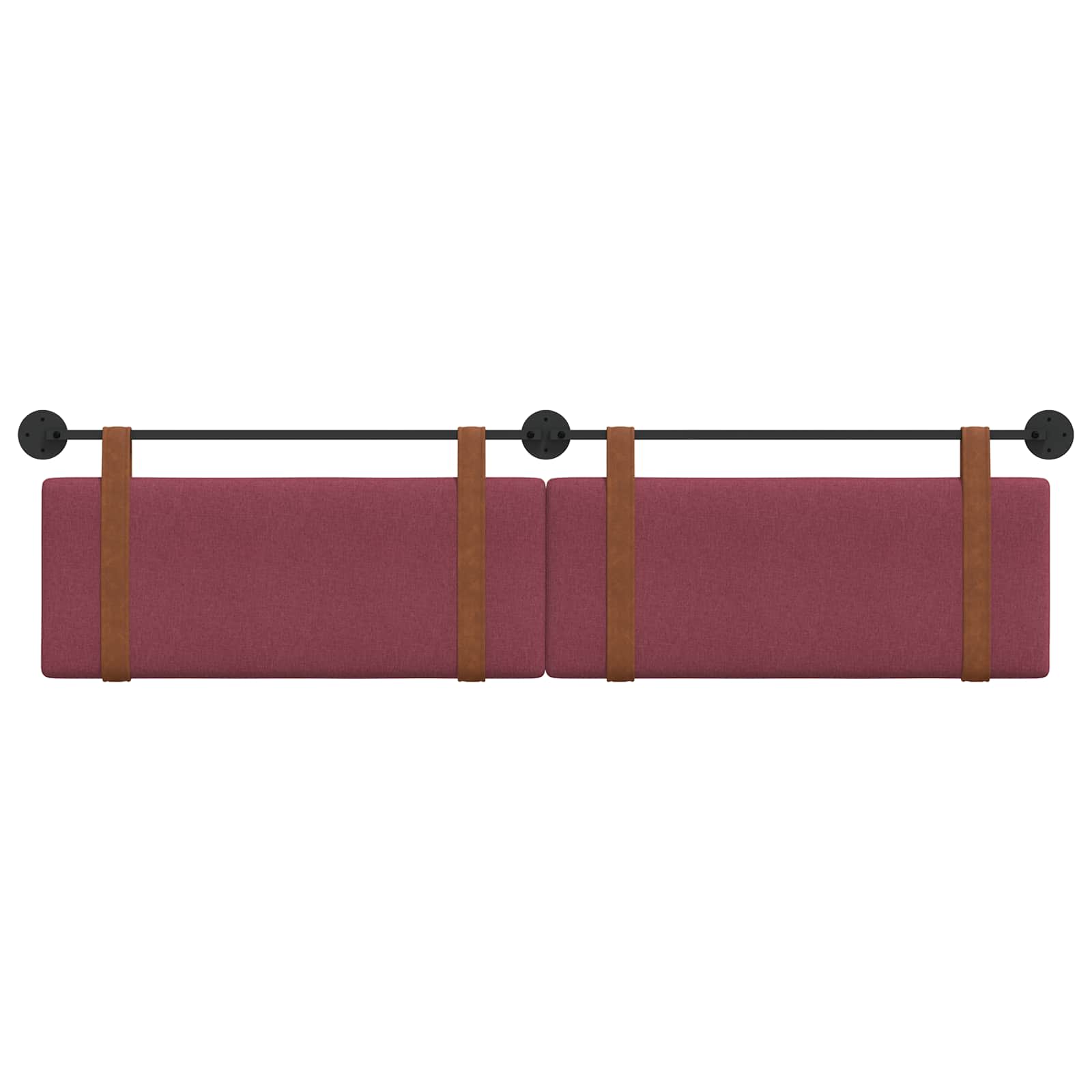 Tête de lit suspendue Bordeaux PU antique - XIOS