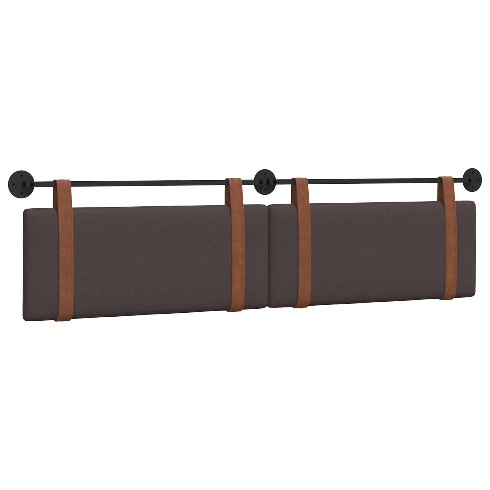 Tête de lit suspendue Marron foncé PU antique - XIOS