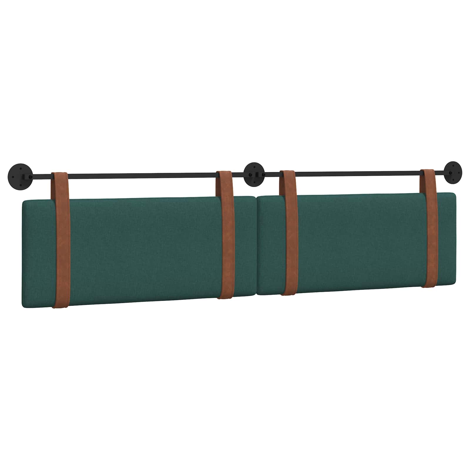 Tête de lit suspendue Vert foncé PU antique - XIOS
