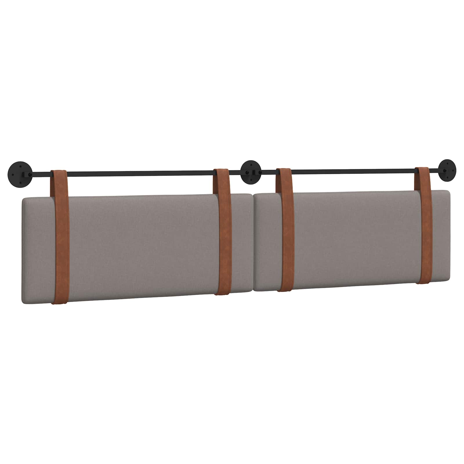 Tête de lit suspendue Taupe PU antique - XIOS