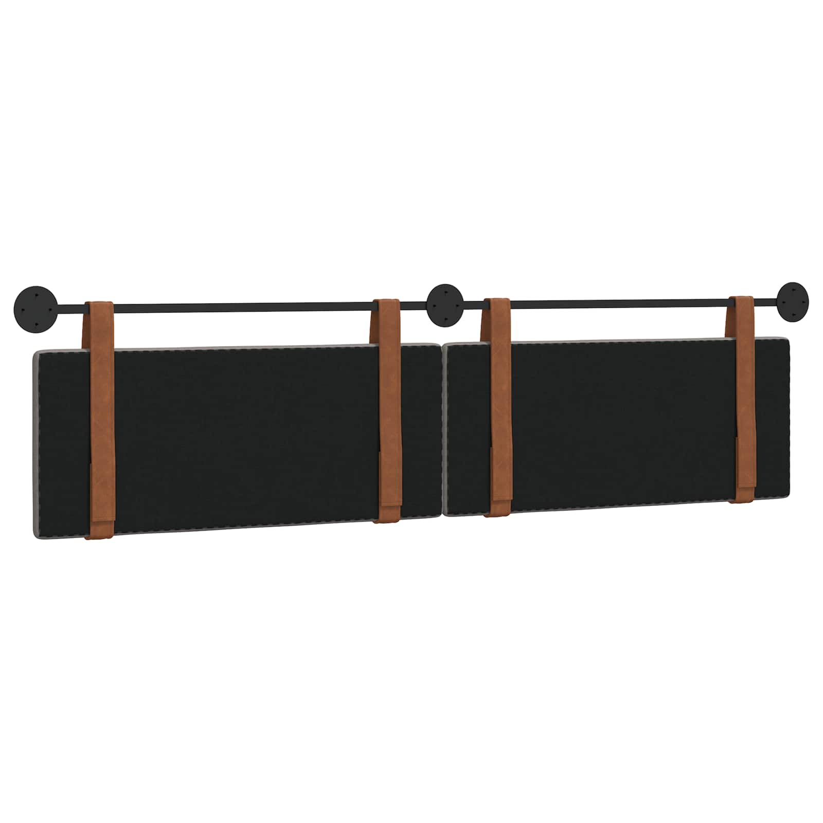 Tête de lit suspendue Taupe PU antique - XIOS