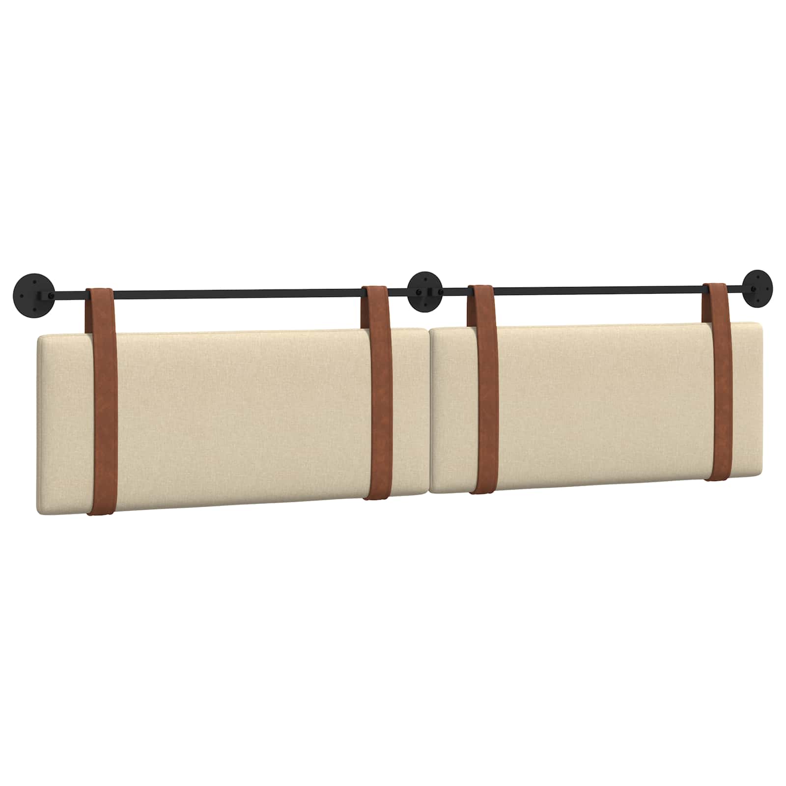 Tête de lit suspendue Crème PU antique - XIOS