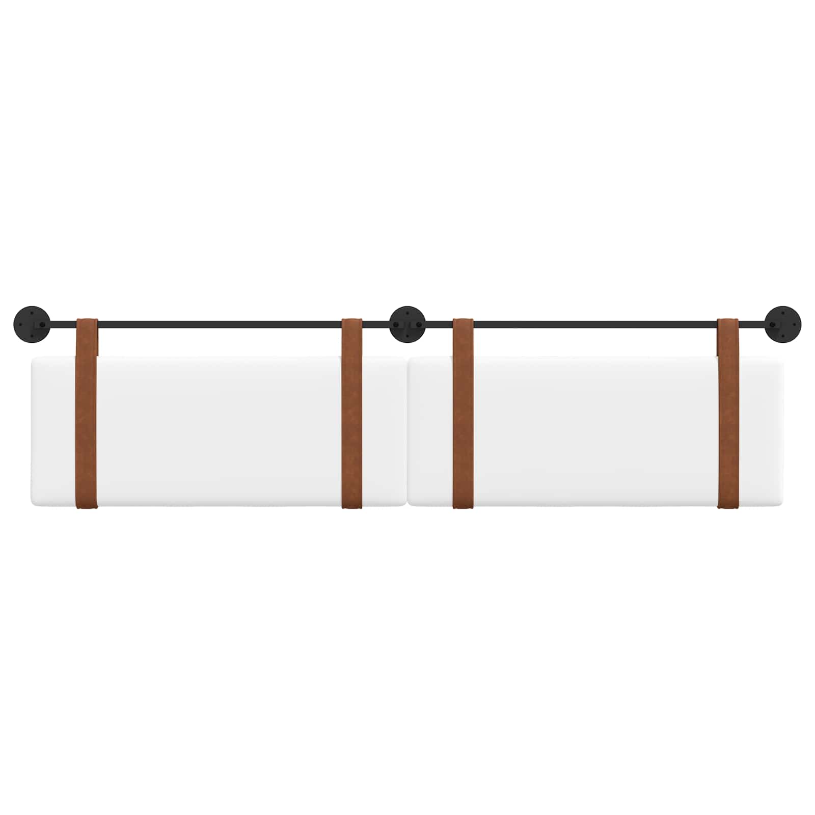 Tête de lit suspendue Blanc PU antique - XIOS